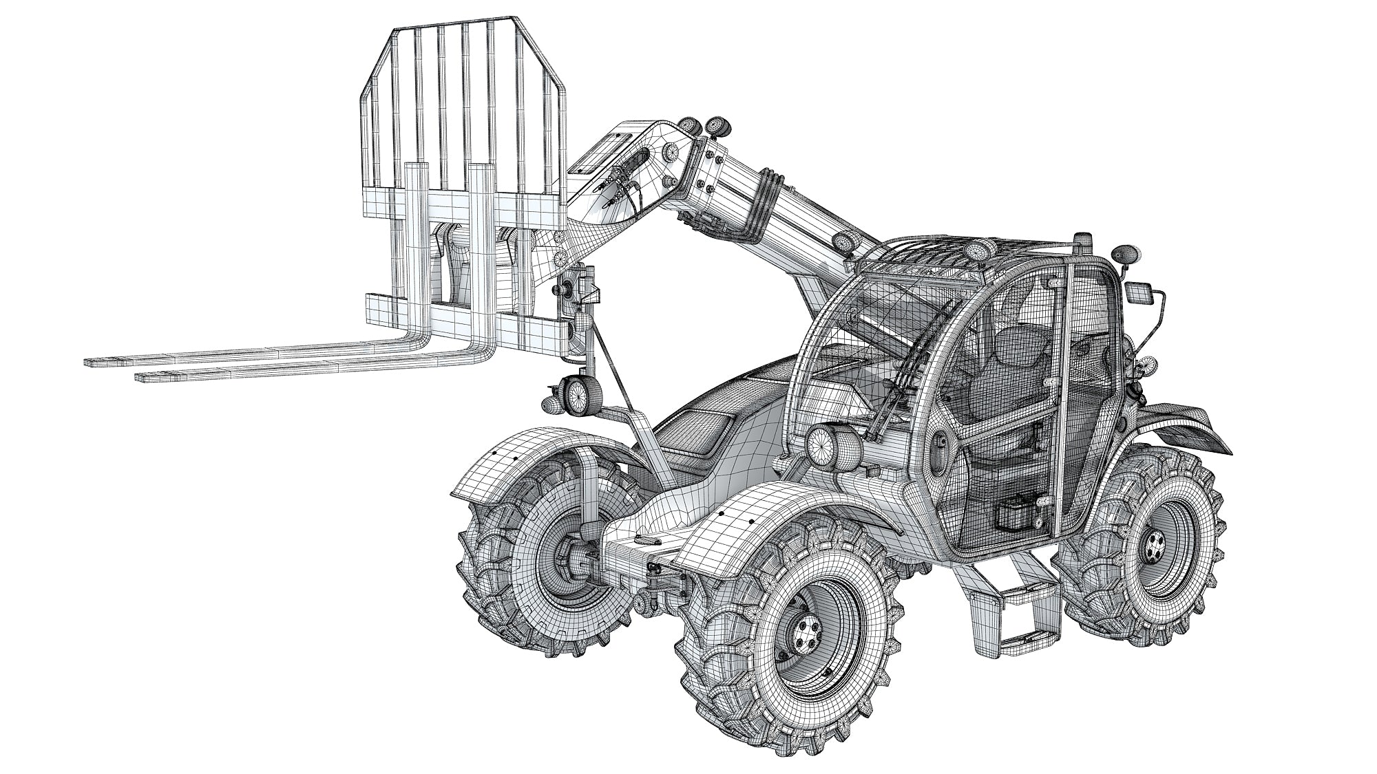 Telescopic Telehandler Forklift