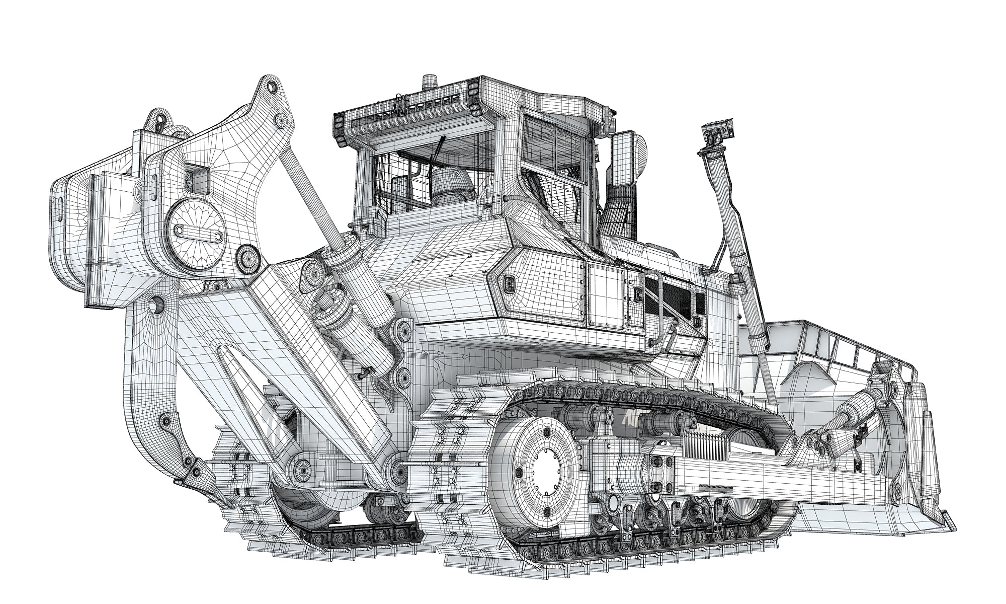 Mining Crawler Dozer