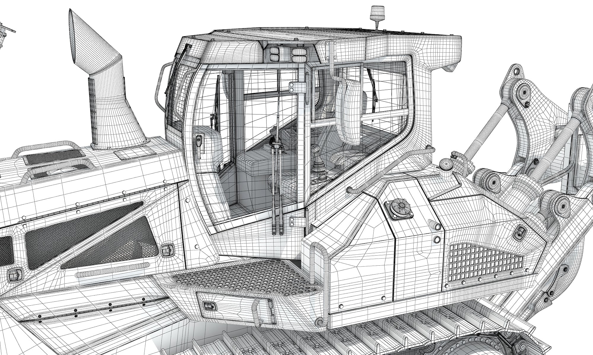 Mining Crawler Dozer