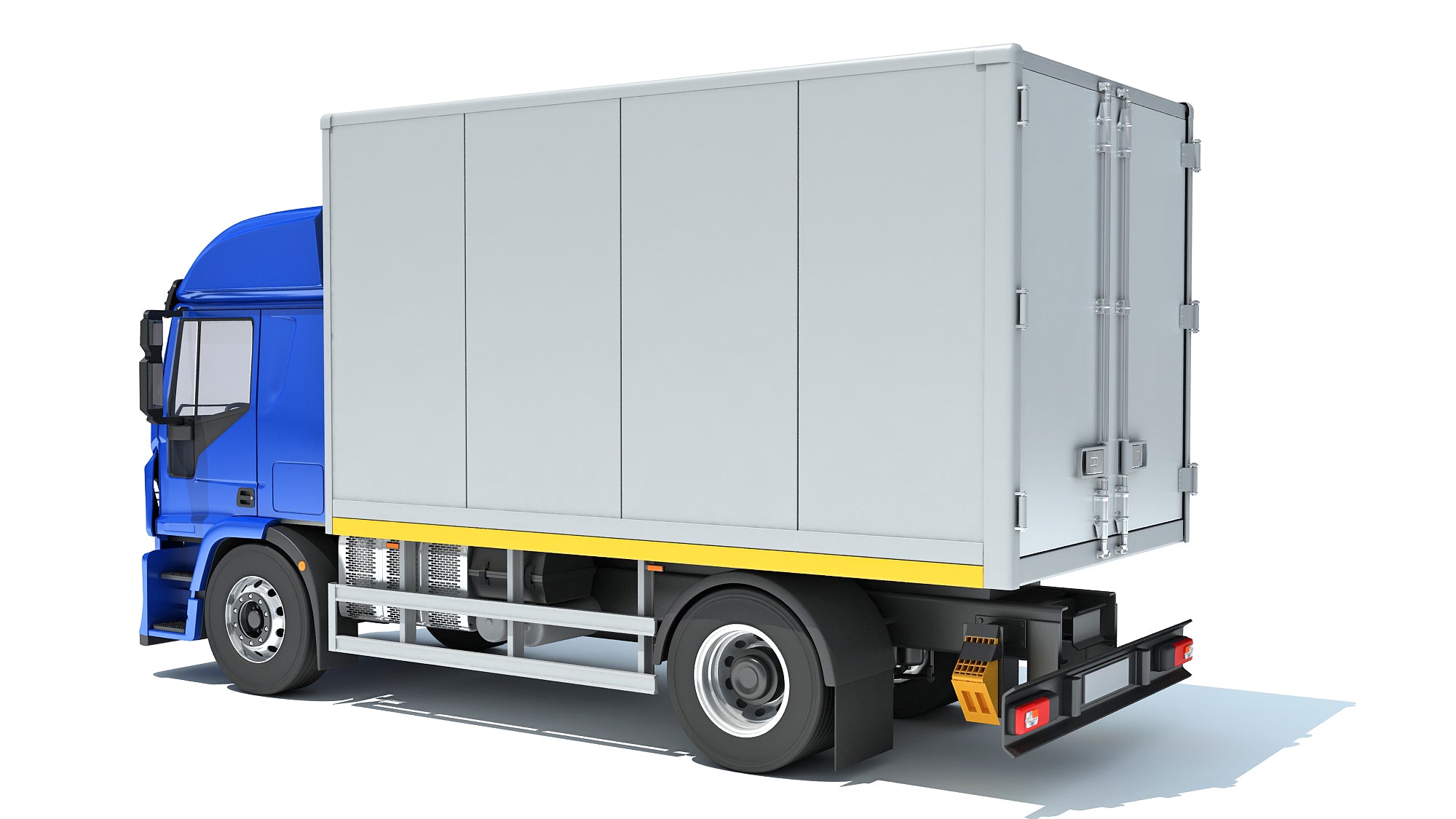 Iveco Eurocargo Box Truck 3D Model