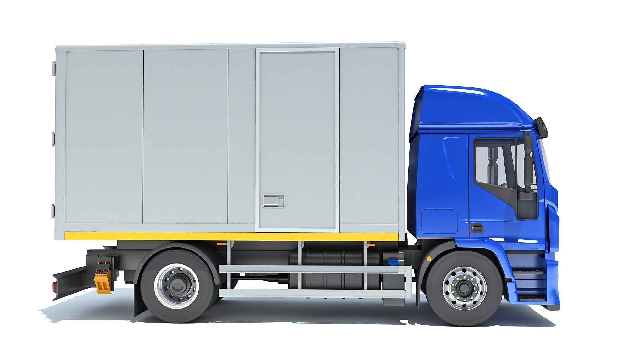 Iveco Eurocargo Box Truck 3D Model