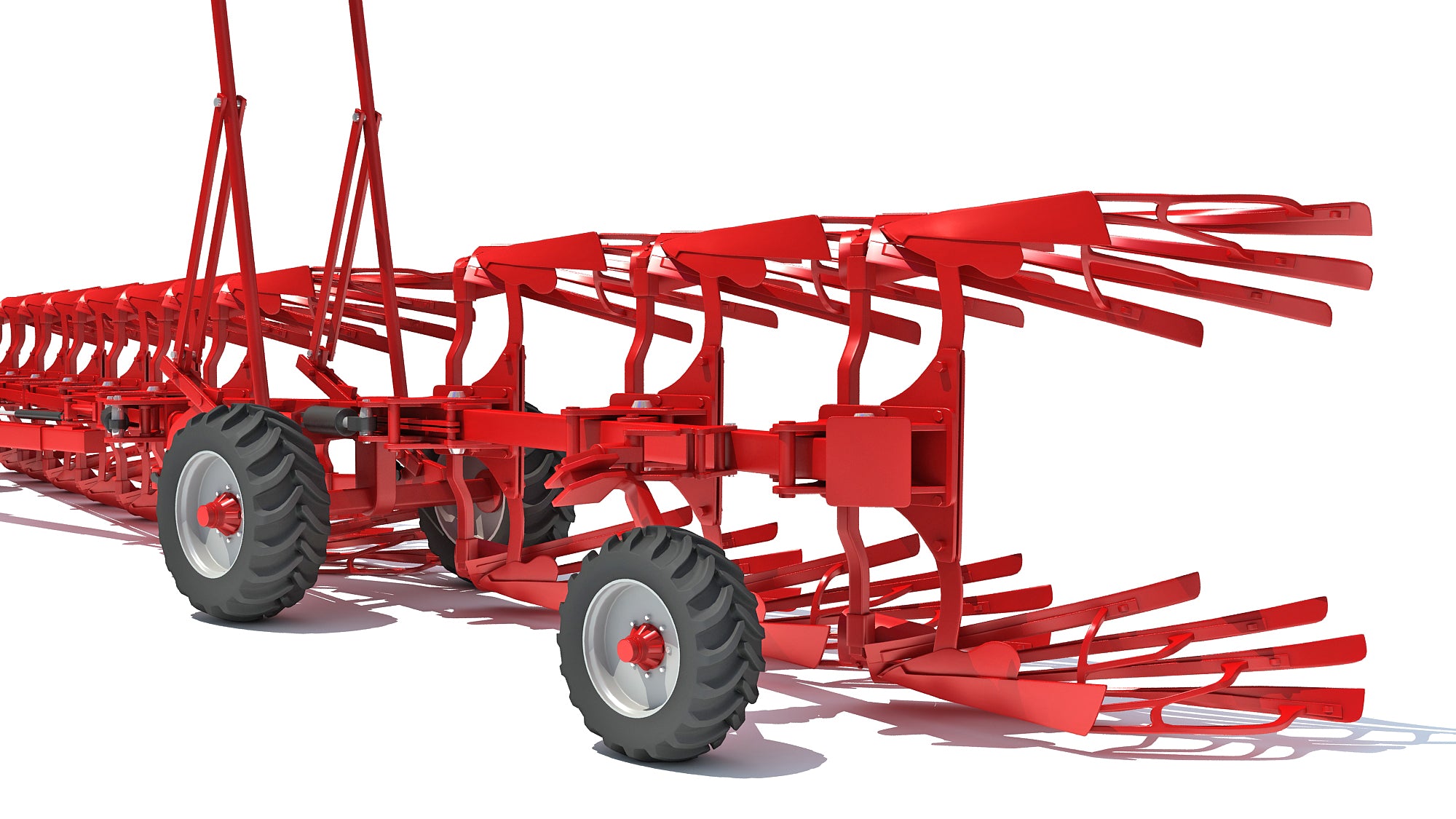 Semi Mounted Farm Plough