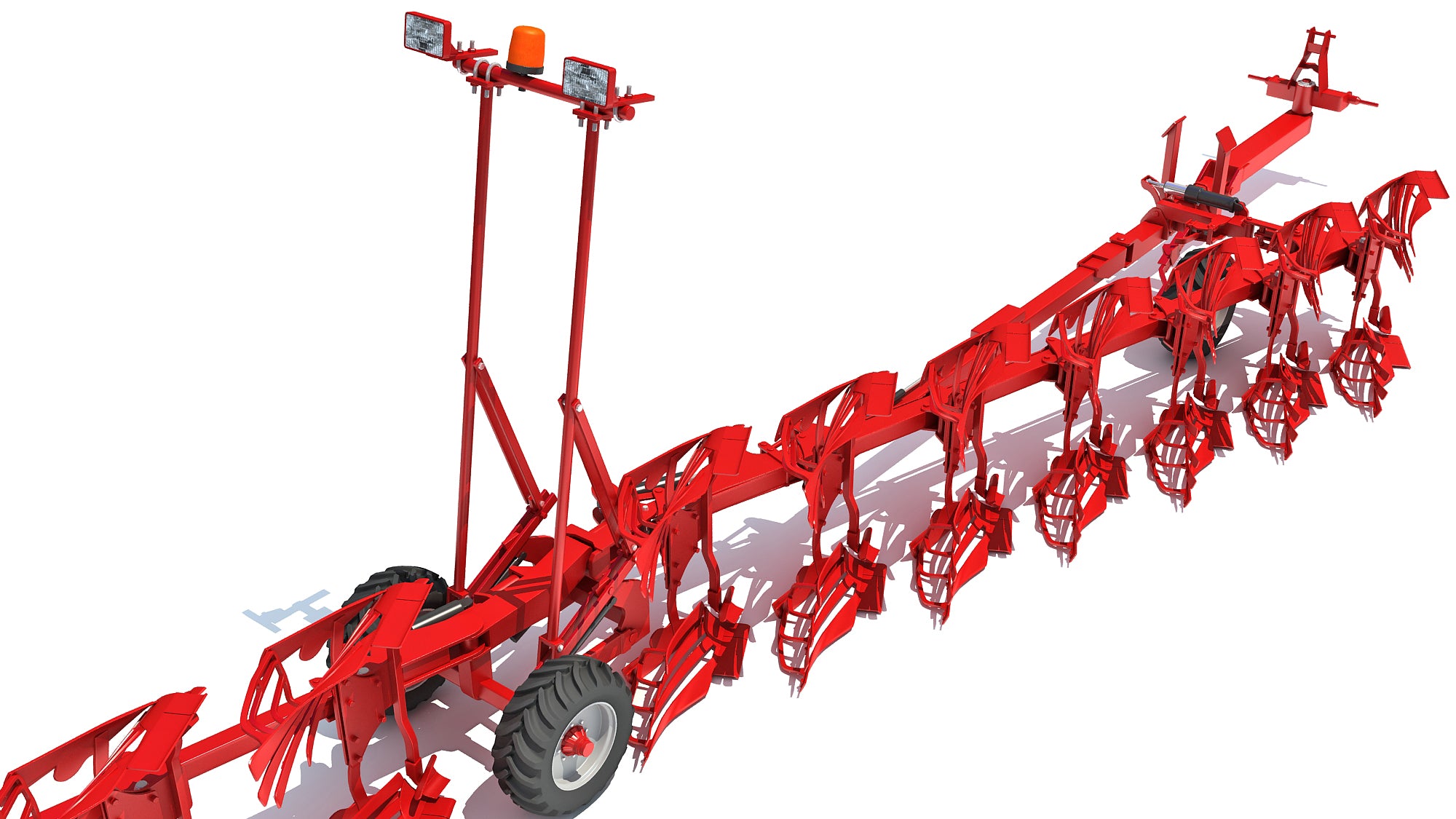 Semi Mounted Farm Plough