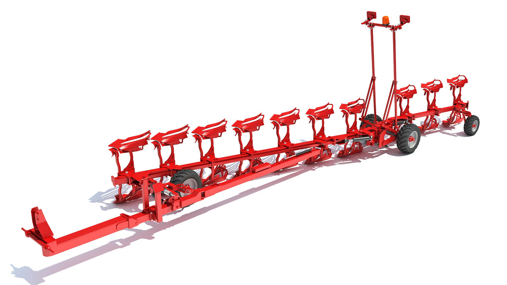 Semi Mounted Farm Plough