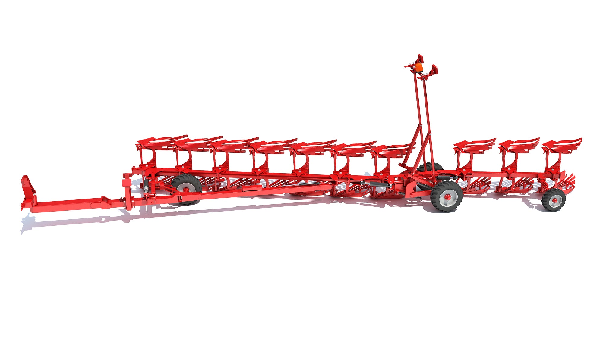 Semi Mounted Farm Plough