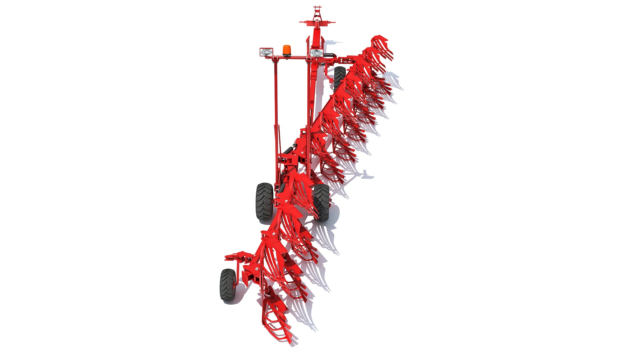 Semi Mounted Farm Plough