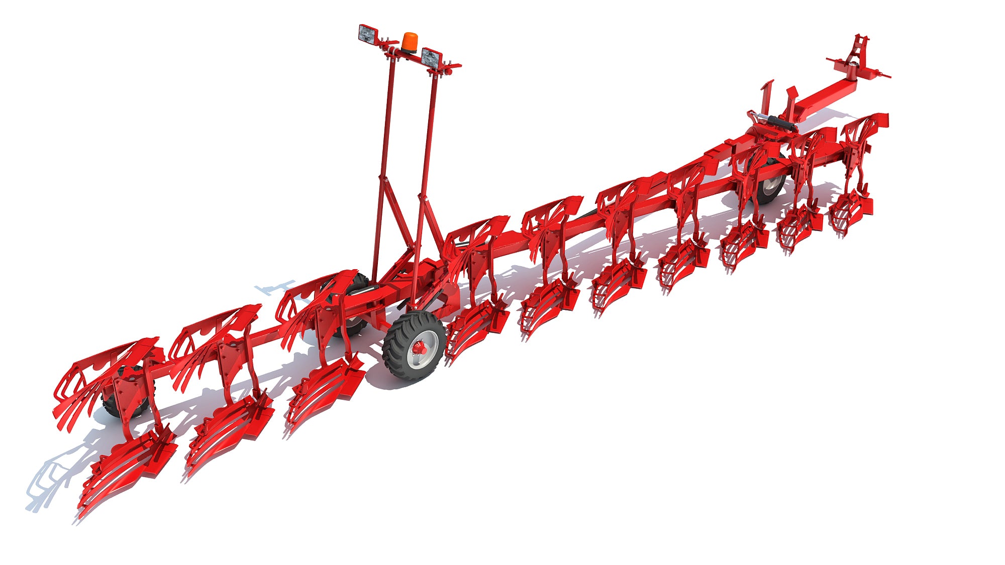 Semi Mounted Farm Plough