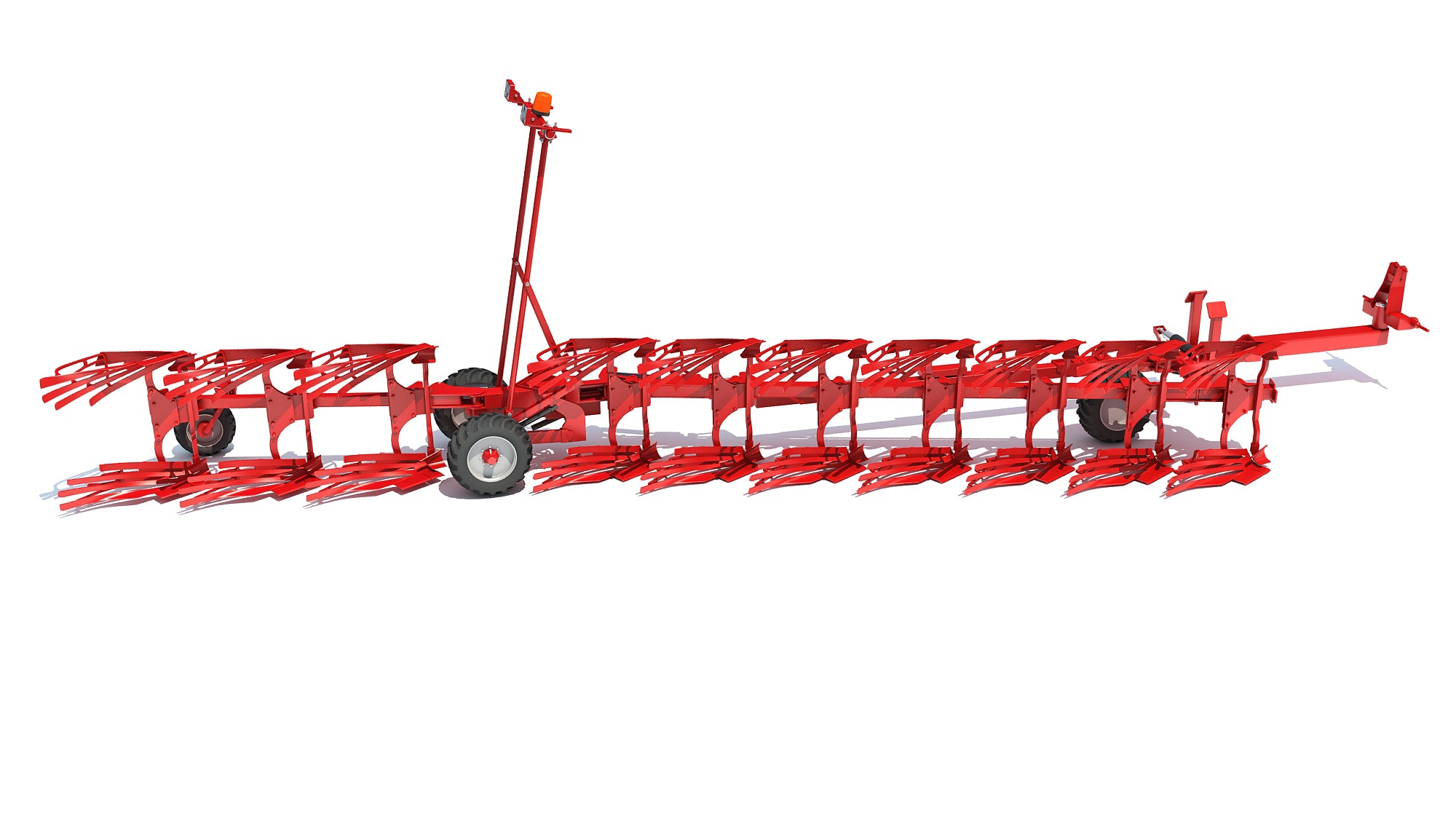 Semi Mounted Farm Plough