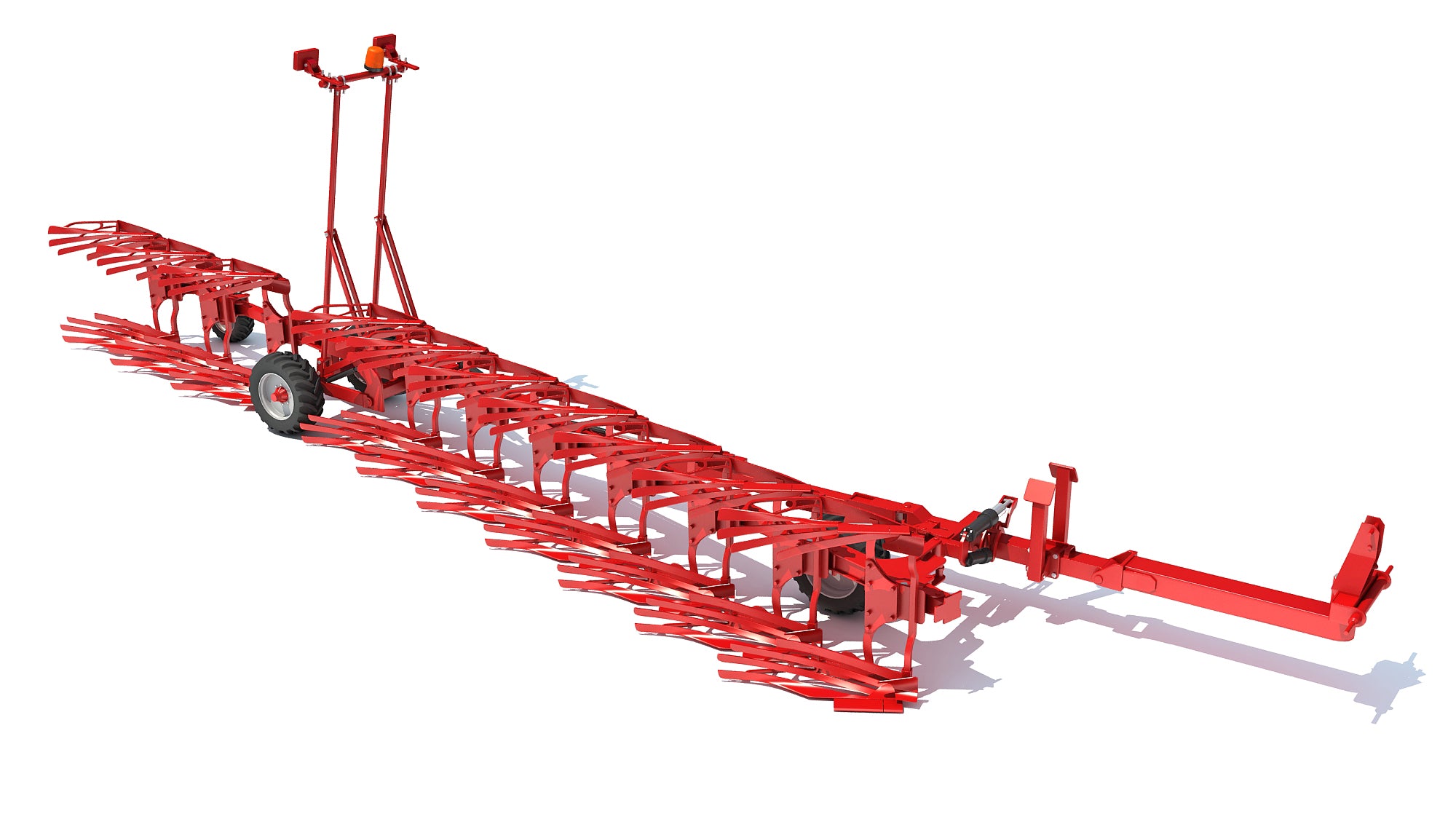Semi Mounted Farm Plough