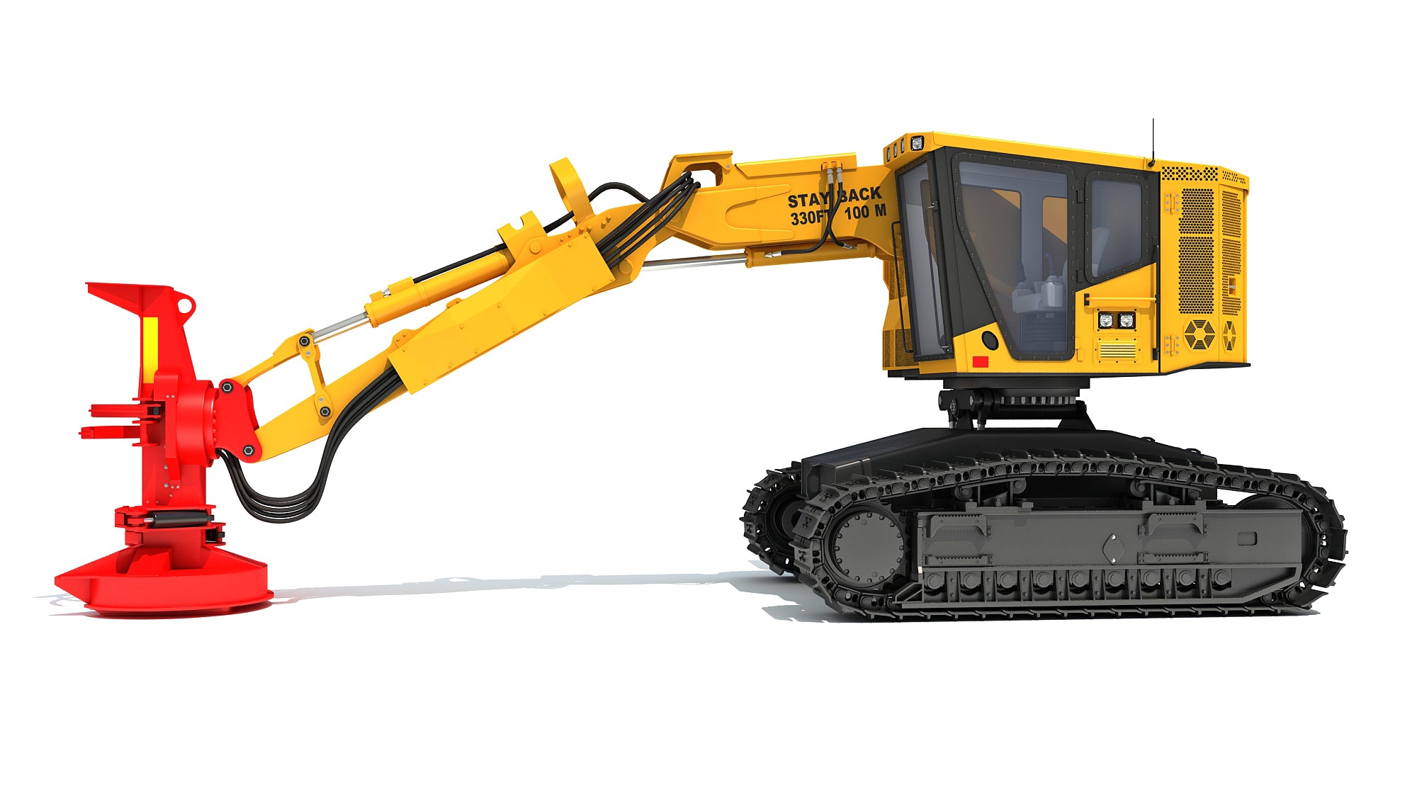 Tracked Feller Buncher Forestry Harvester