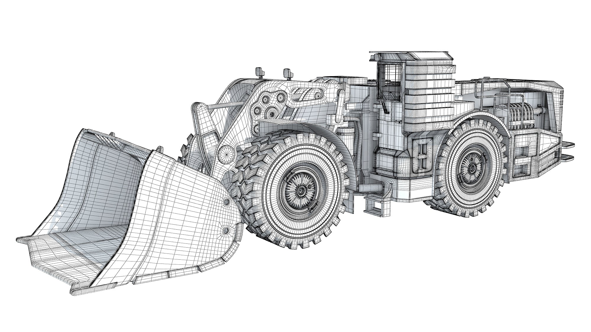 Underground Hard Rock Haulage Loader