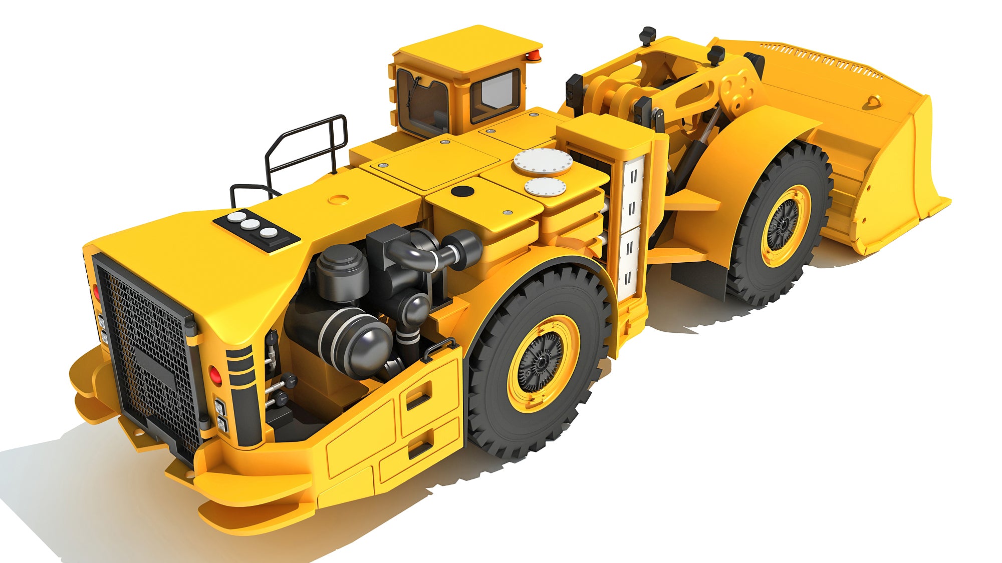 Underground Hard Rock Haulage Loader