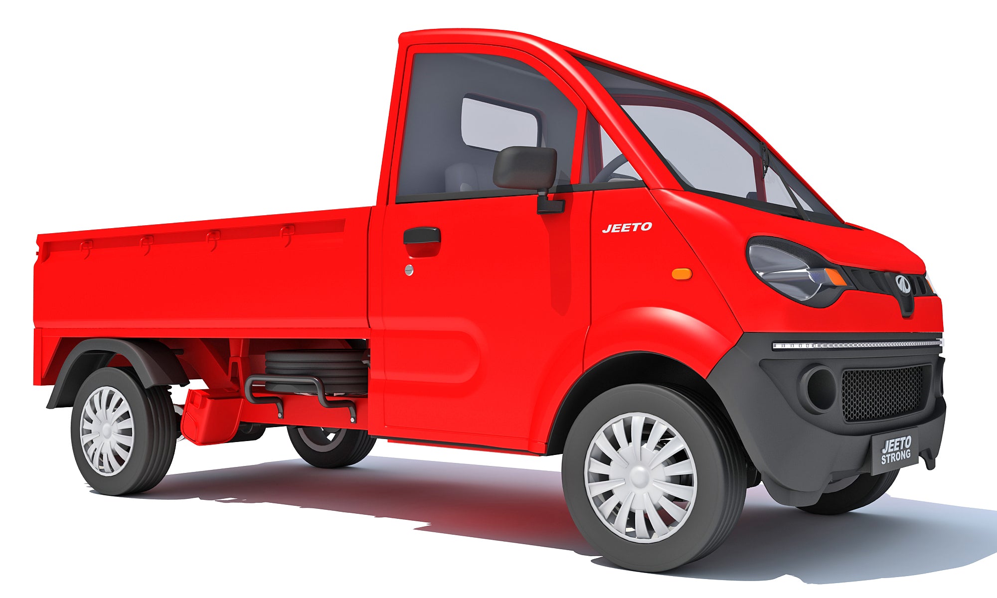 Mahindra Jeeto Minivan 3D Indian Light Commercial Vehicle LCV