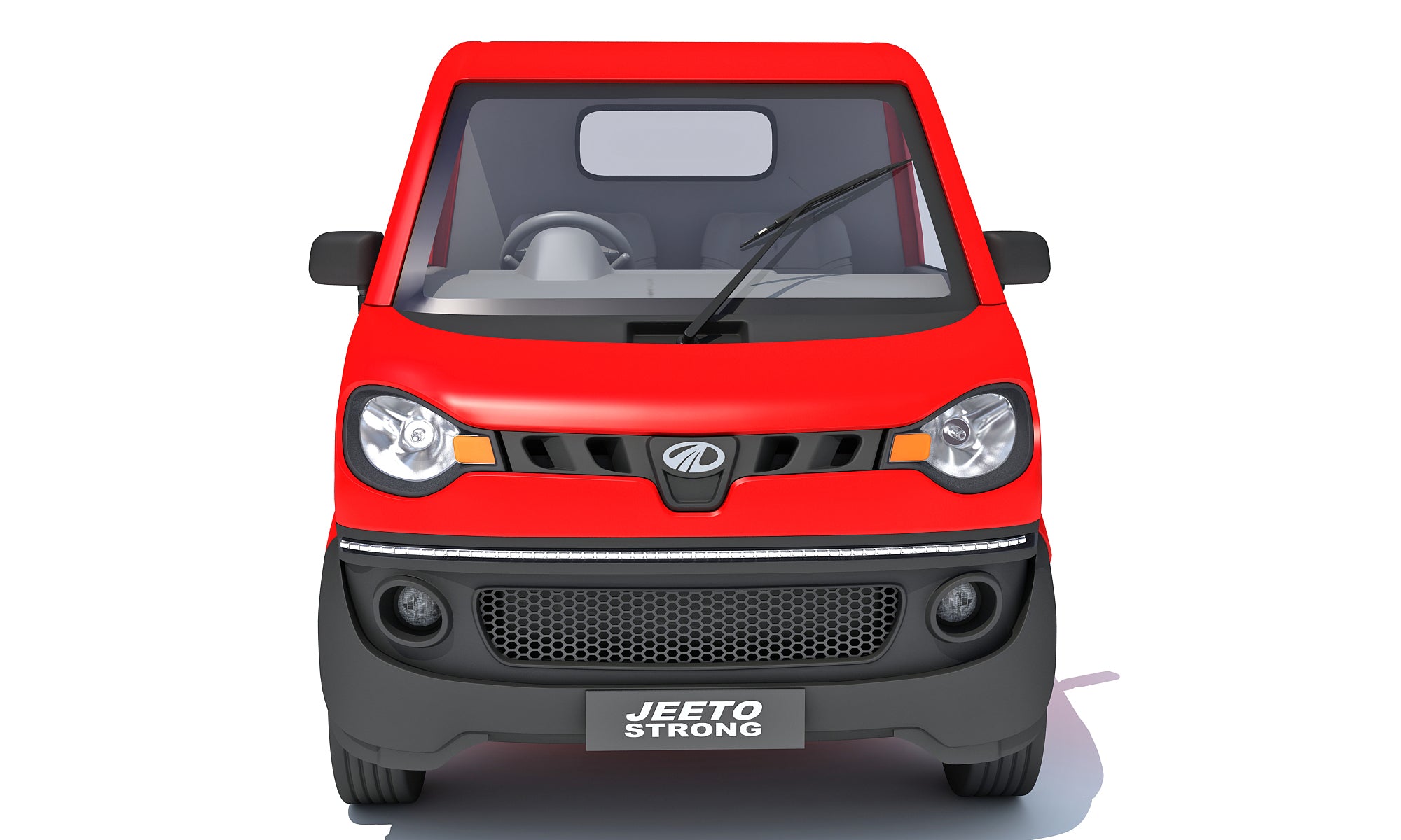 Mahindra Jeeto Minivan 3D Indian Light Commercial Vehicle LCV