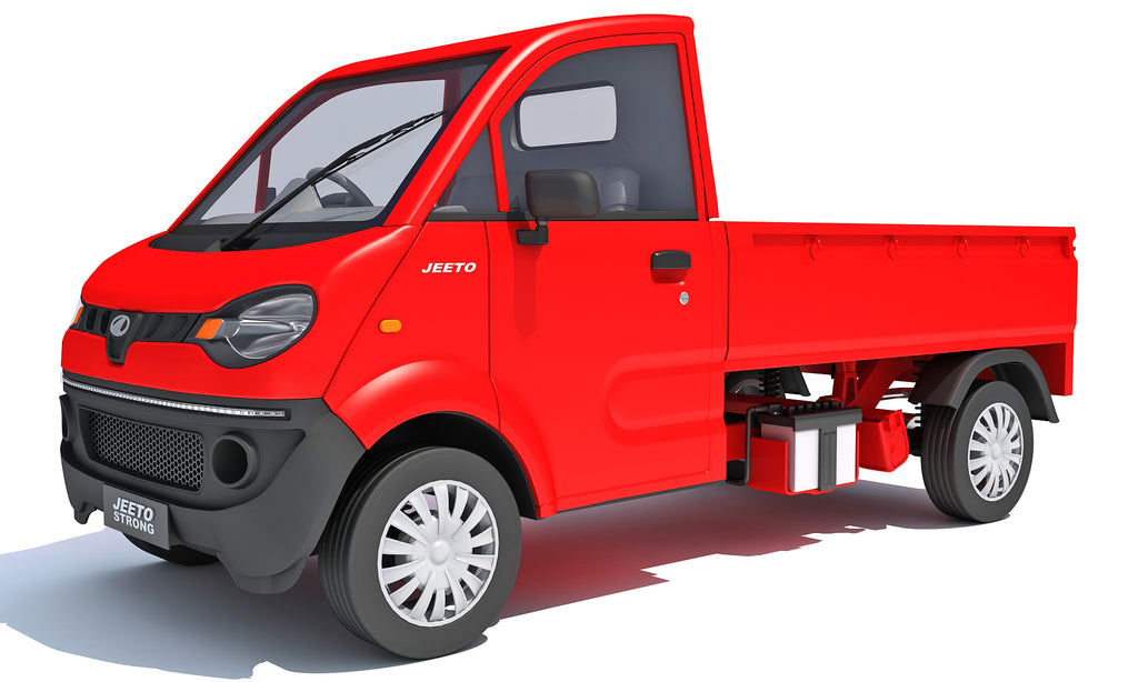 Mahindra Jeeto Minivan 3D Indian Light Commercial Vehicle LCV