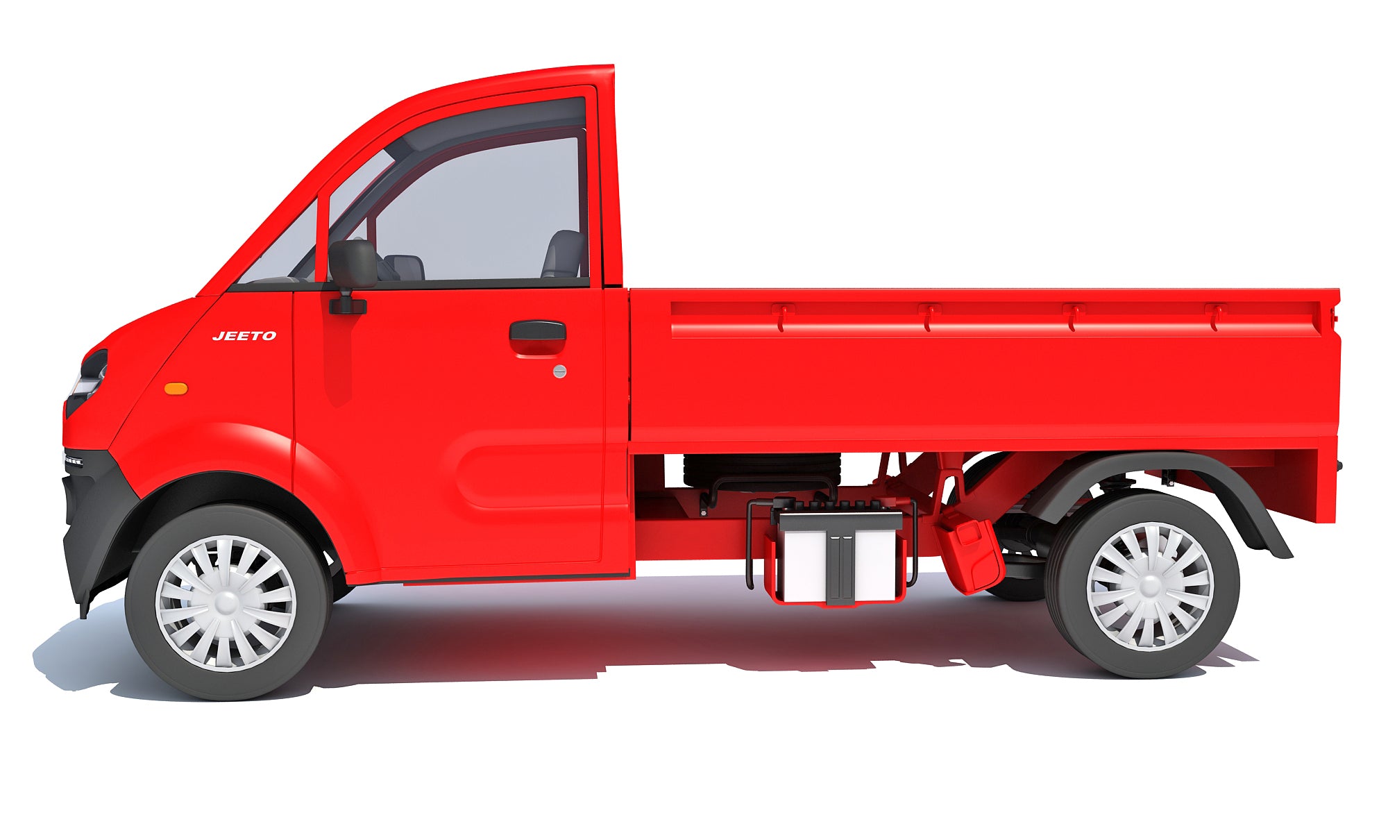 Mahindra Jeeto Minivan 3D Indian Light Commercial Vehicle LCV
