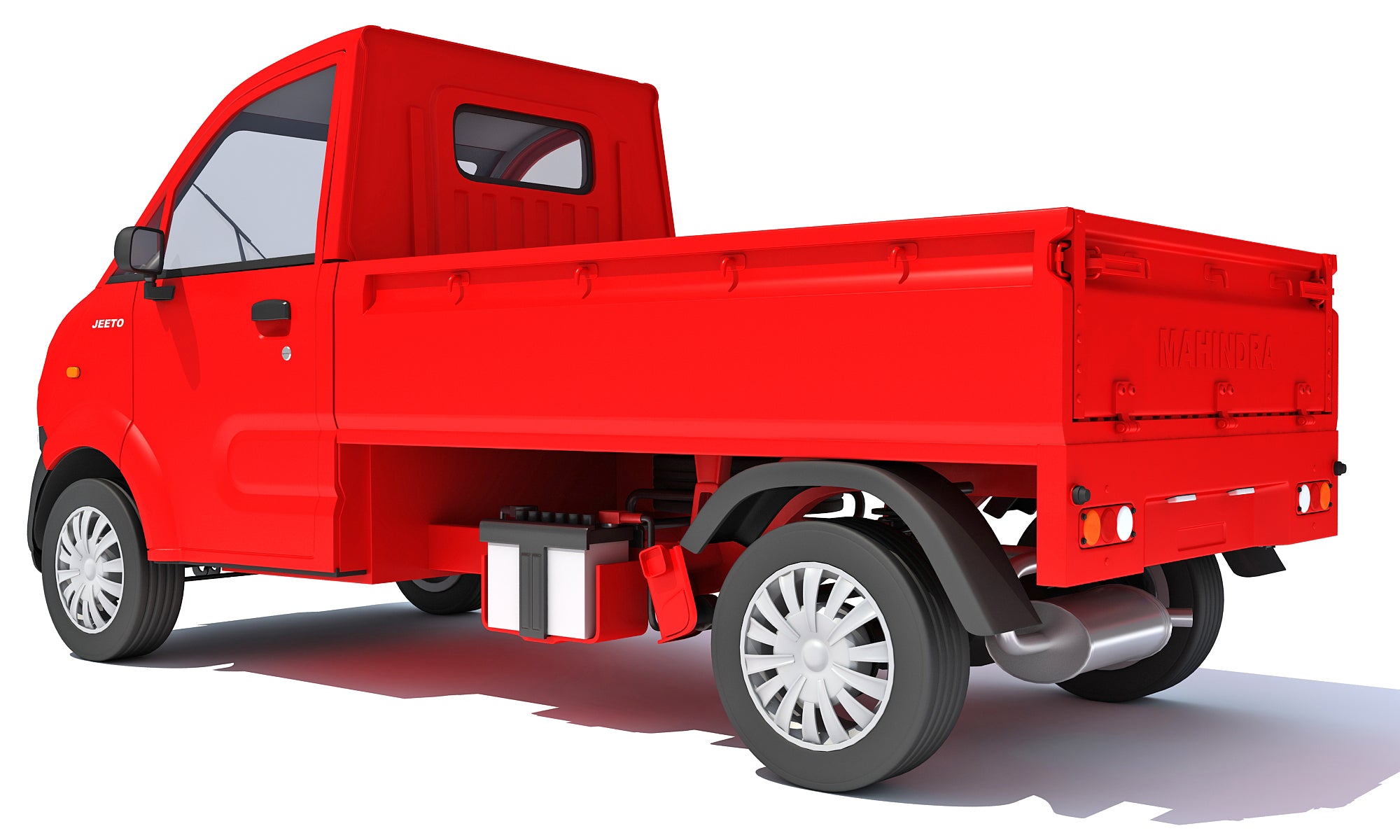 Mahindra Jeeto Minivan 3D Indian Light Commercial Vehicle LCV