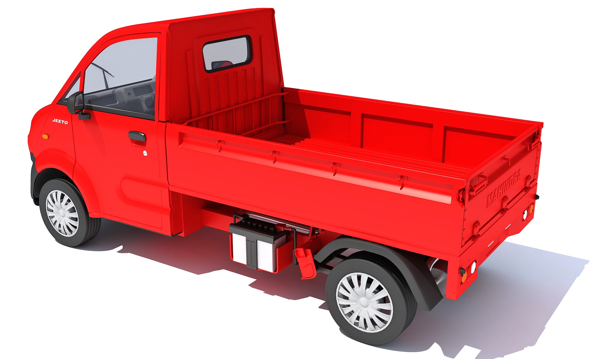 Mahindra Jeeto Minivan 3D Indian Light Commercial Vehicle LCV