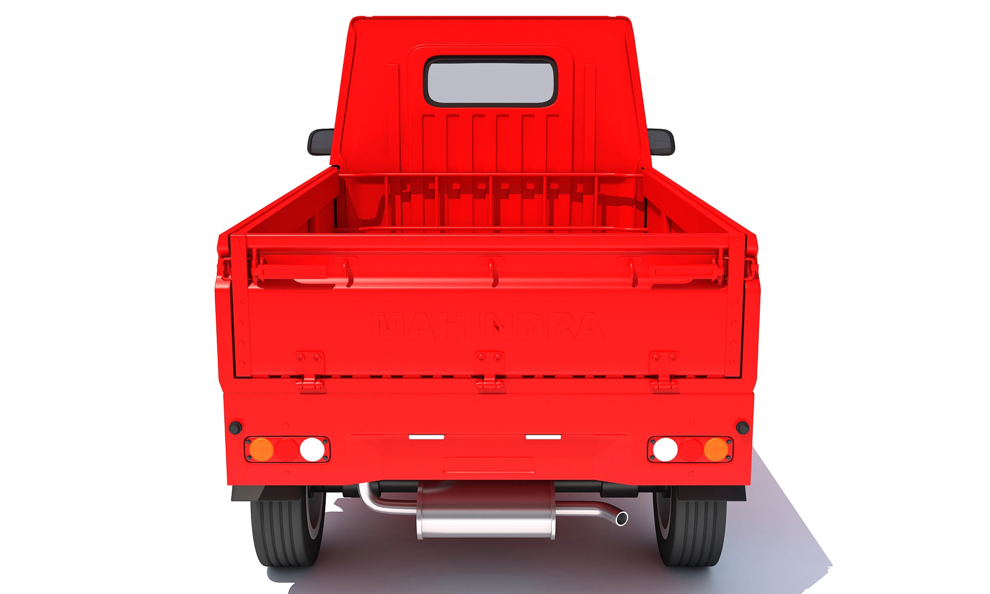 Mahindra Jeeto Minivan 3D Indian Light Commercial Vehicle LCV