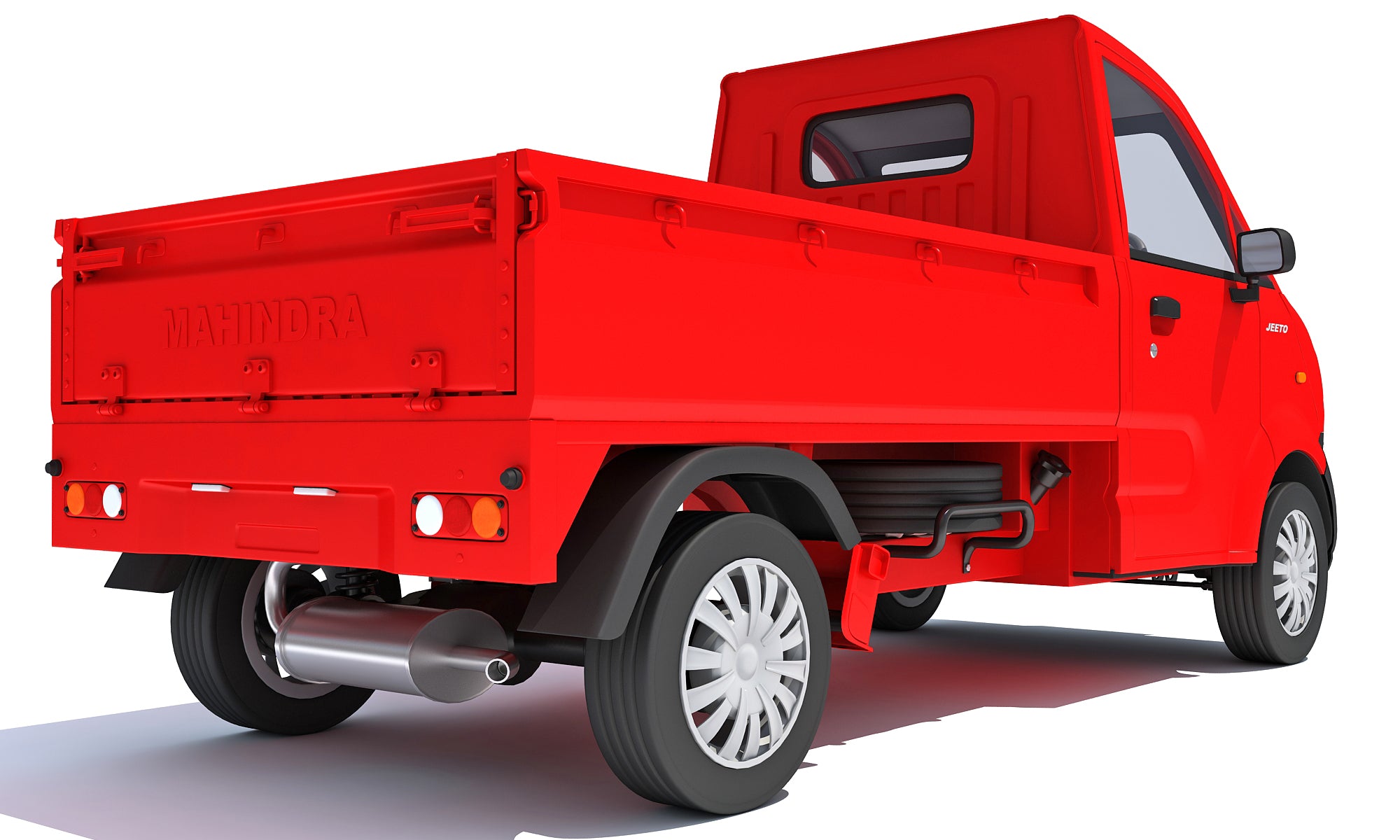 Mahindra Jeeto Minivan 3D Indian Light Commercial Vehicle LCV