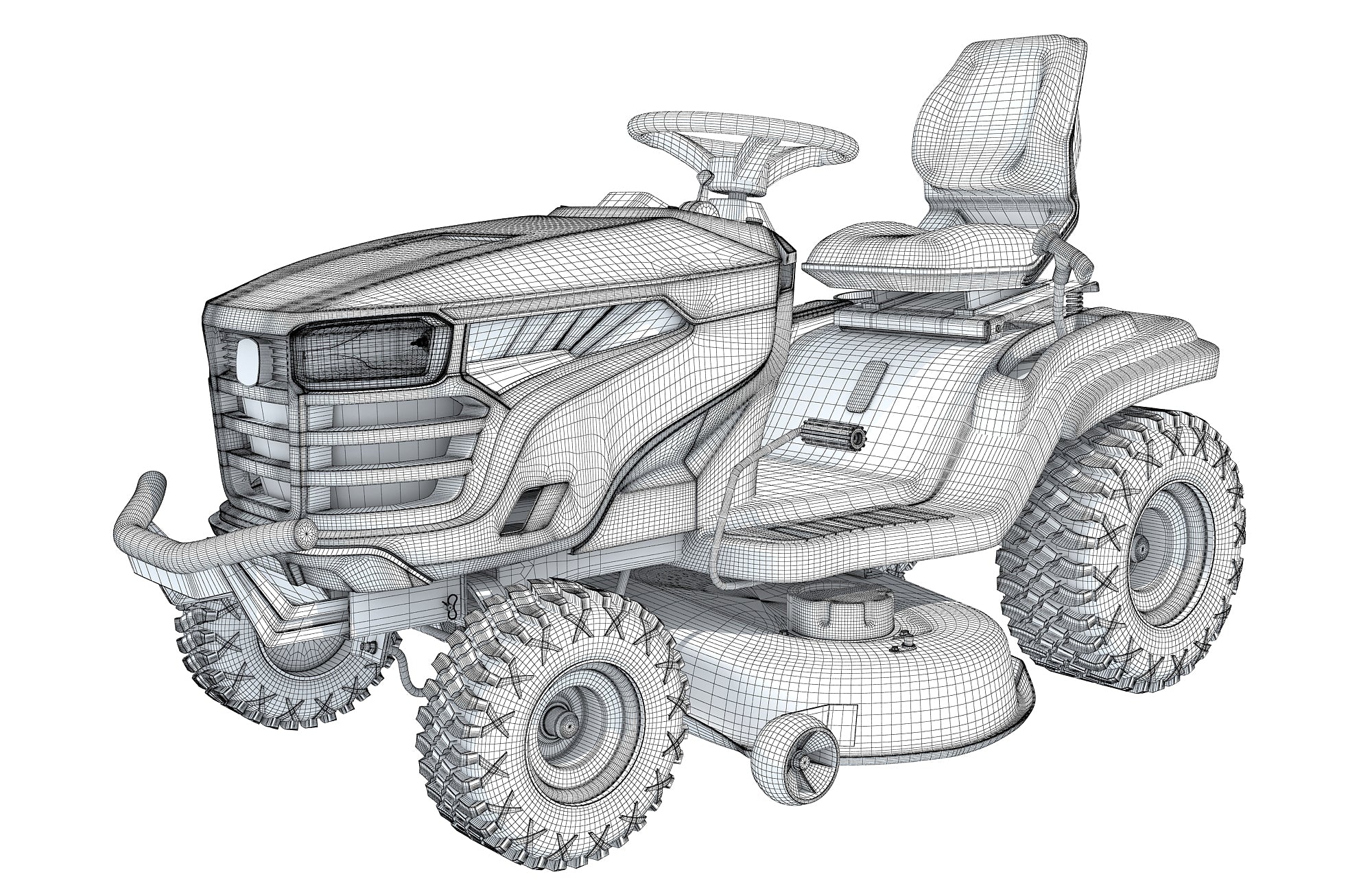 Lawn Mower Tractor