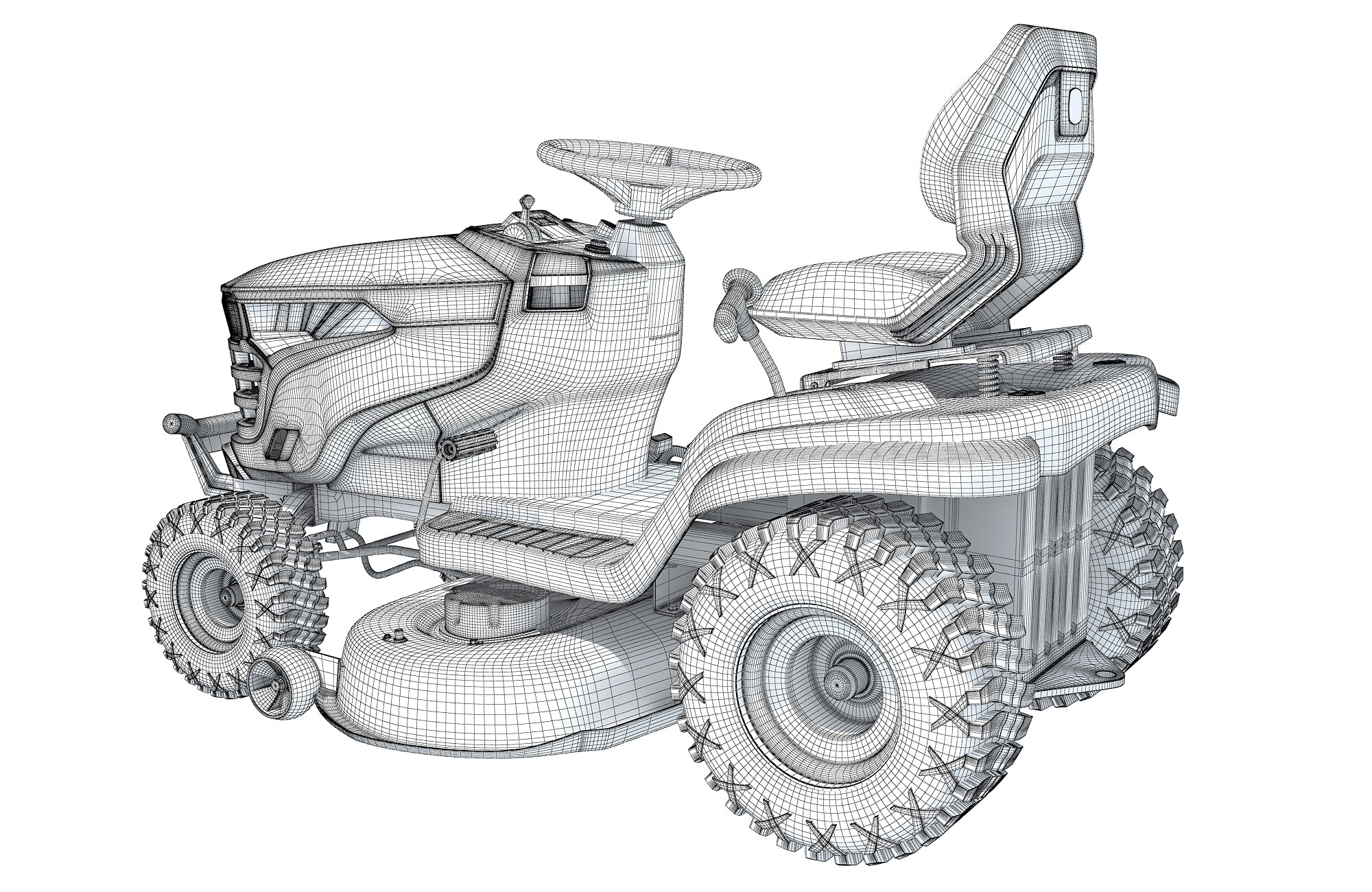 Lawn Mower Tractor