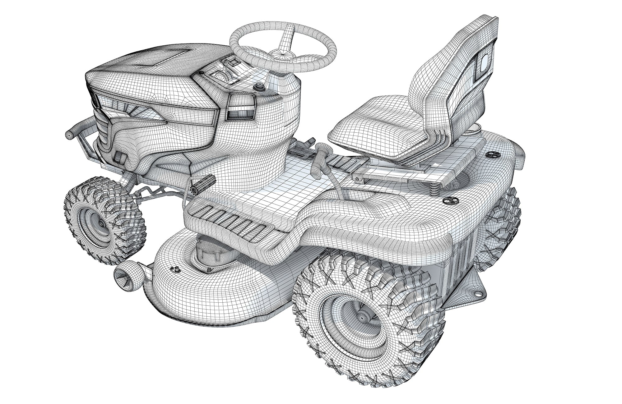 Lawn Mower Tractor
