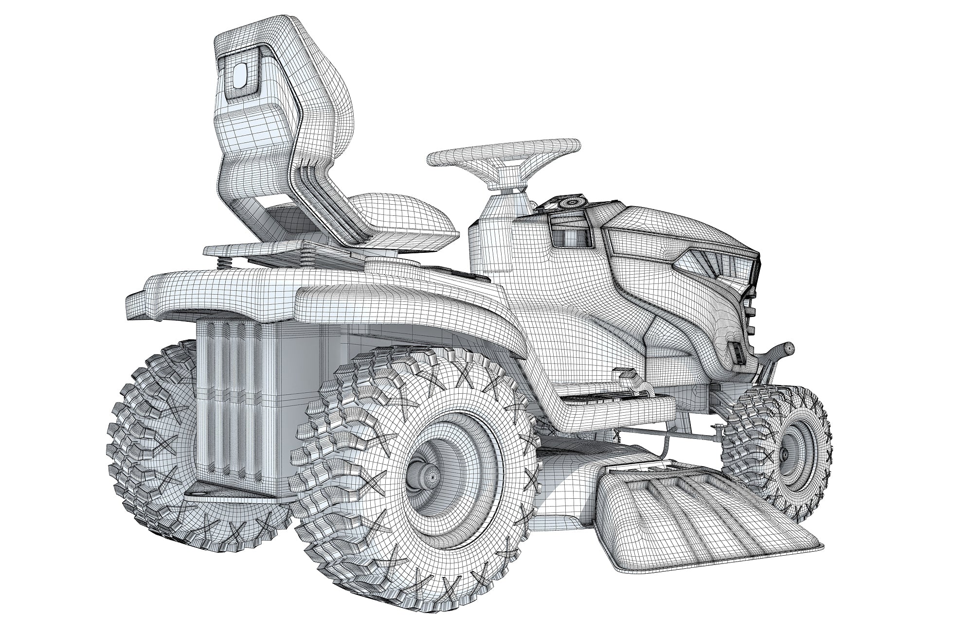 Lawn Mower Tractor
