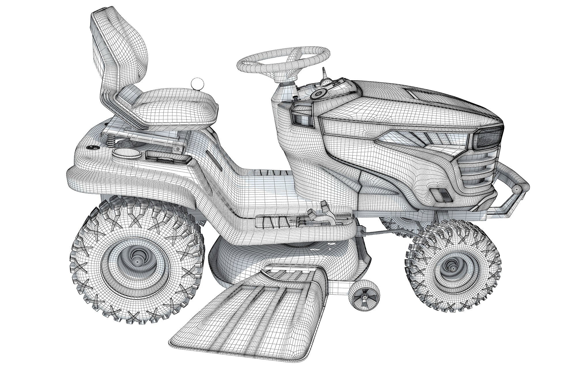 Lawn Mower Tractor
