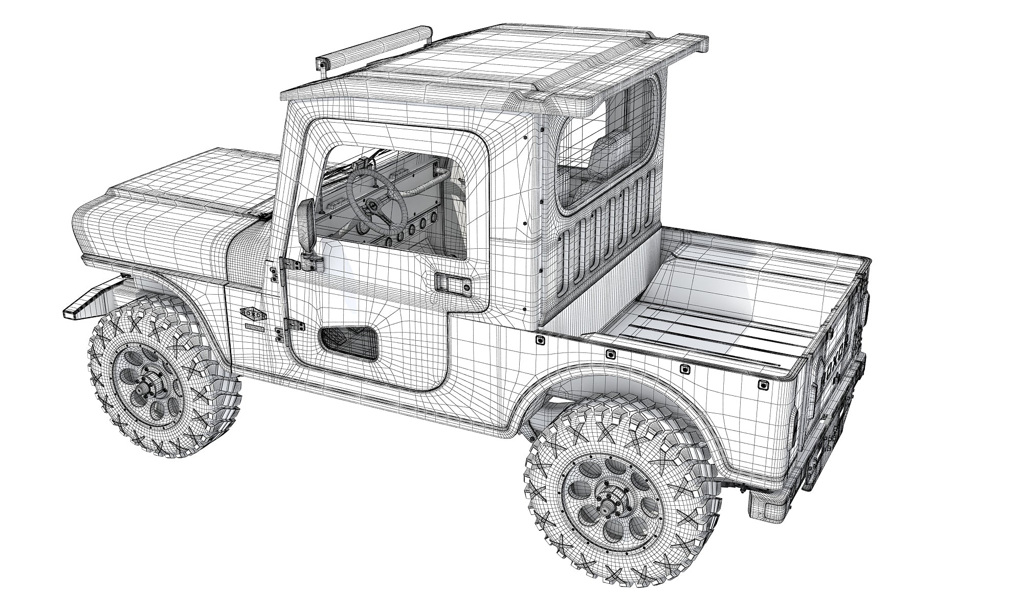 Mahindra ROXOR All-Weather Off-Road Utility Vehicle 3D Model