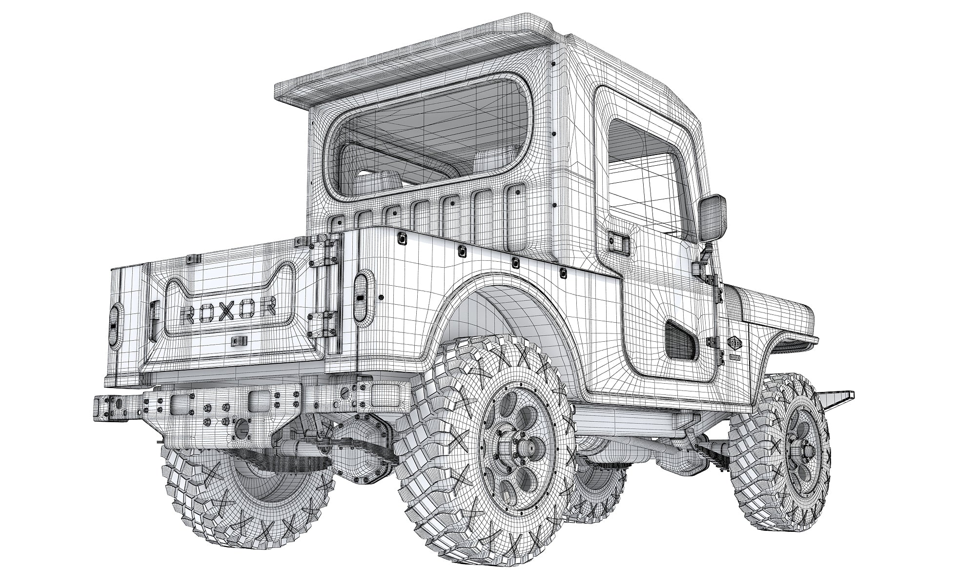 Mahindra ROXOR All-Weather Off-Road Utility Vehicle 3D Model