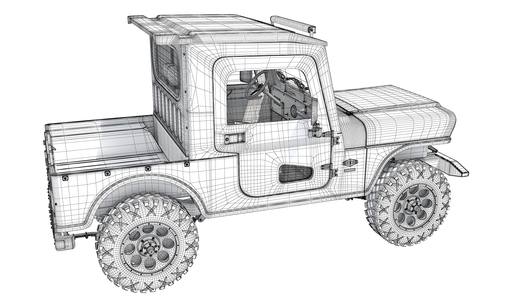 Mahindra ROXOR All-Weather Off-Road Utility Vehicle 3D Model