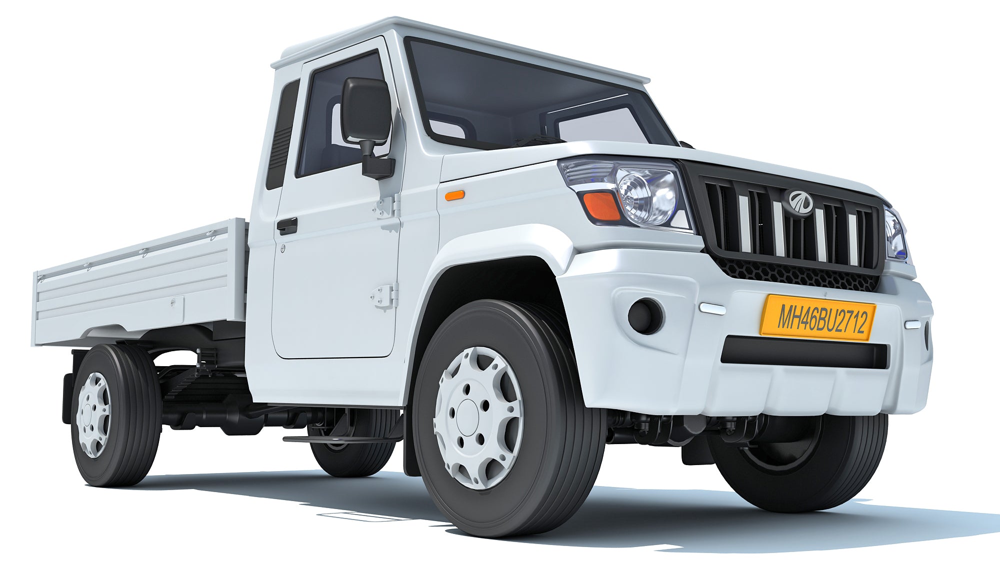 Mahindra Bolero Maxx Pik-Up 3D Model Indian Commercial Pickup Truck