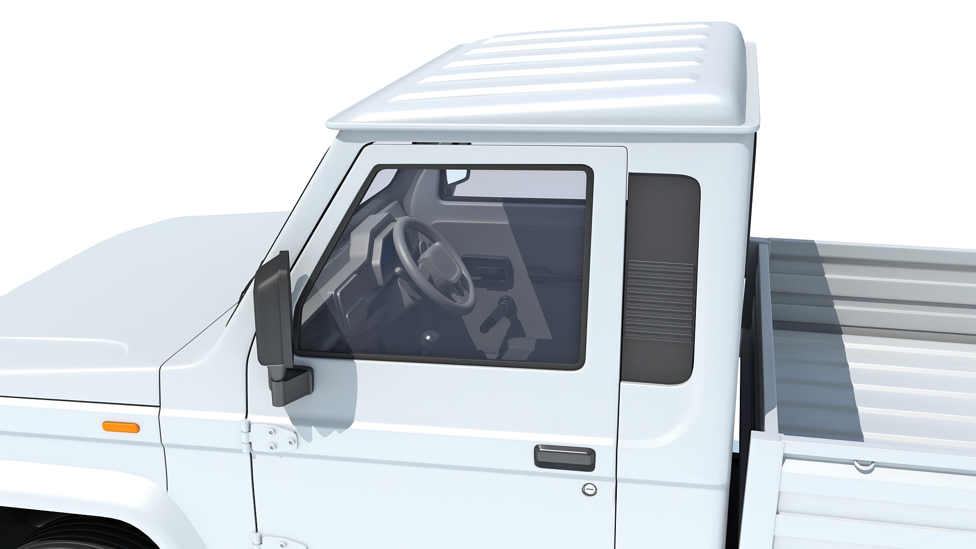 Mahindra Bolero Maxx Pik-Up 3D Model Indian Commercial Pickup Truck