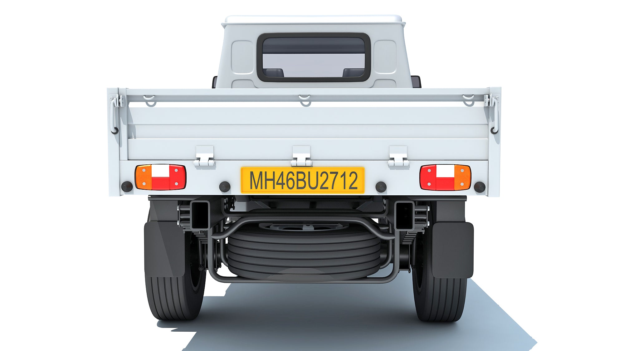 Mahindra Bolero Maxx Pik-Up 3D Model Indian Commercial Pickup Truck