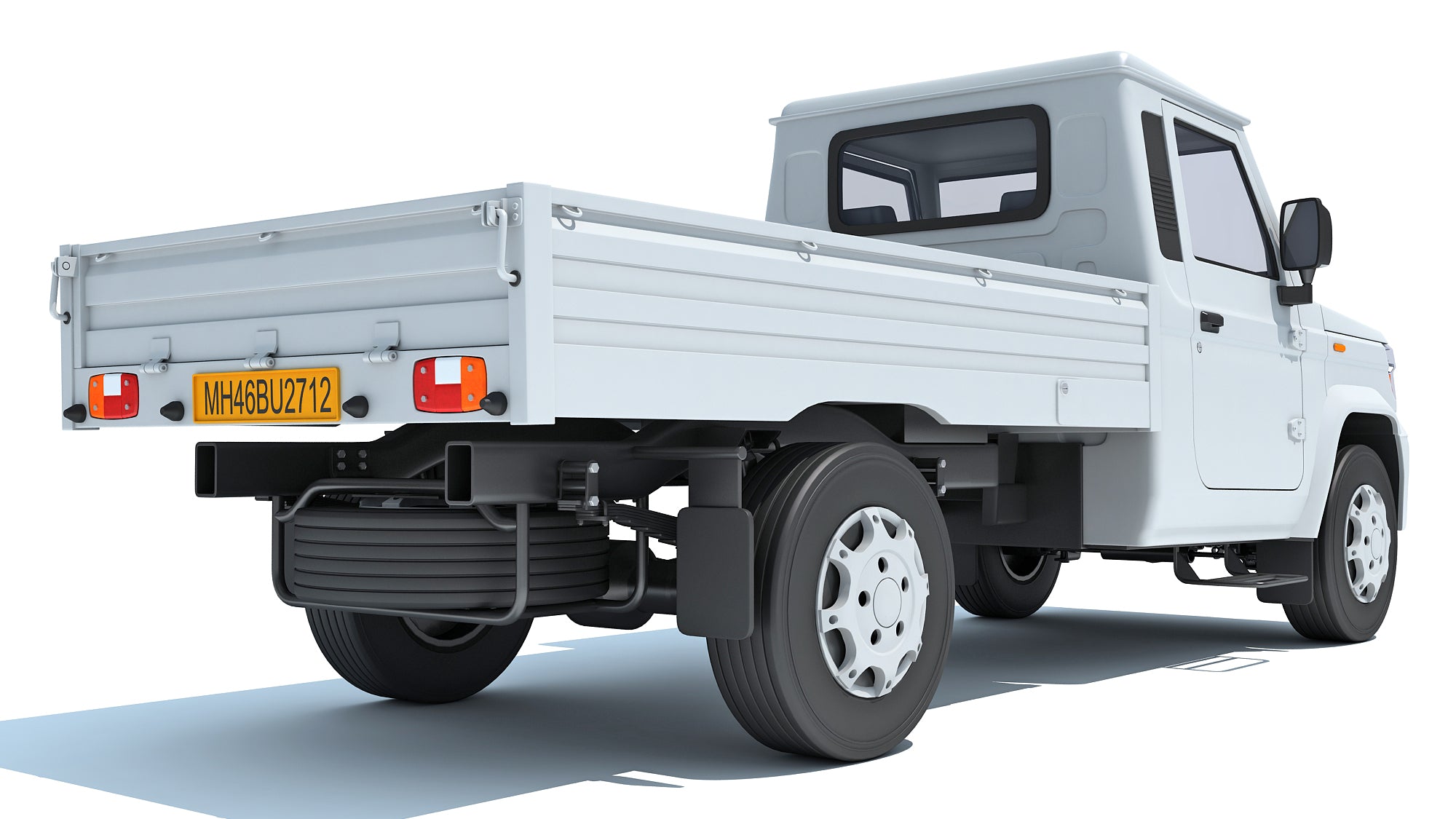 Mahindra Bolero Maxx Pik-Up 3D Model Indian Commercial Pickup Truck