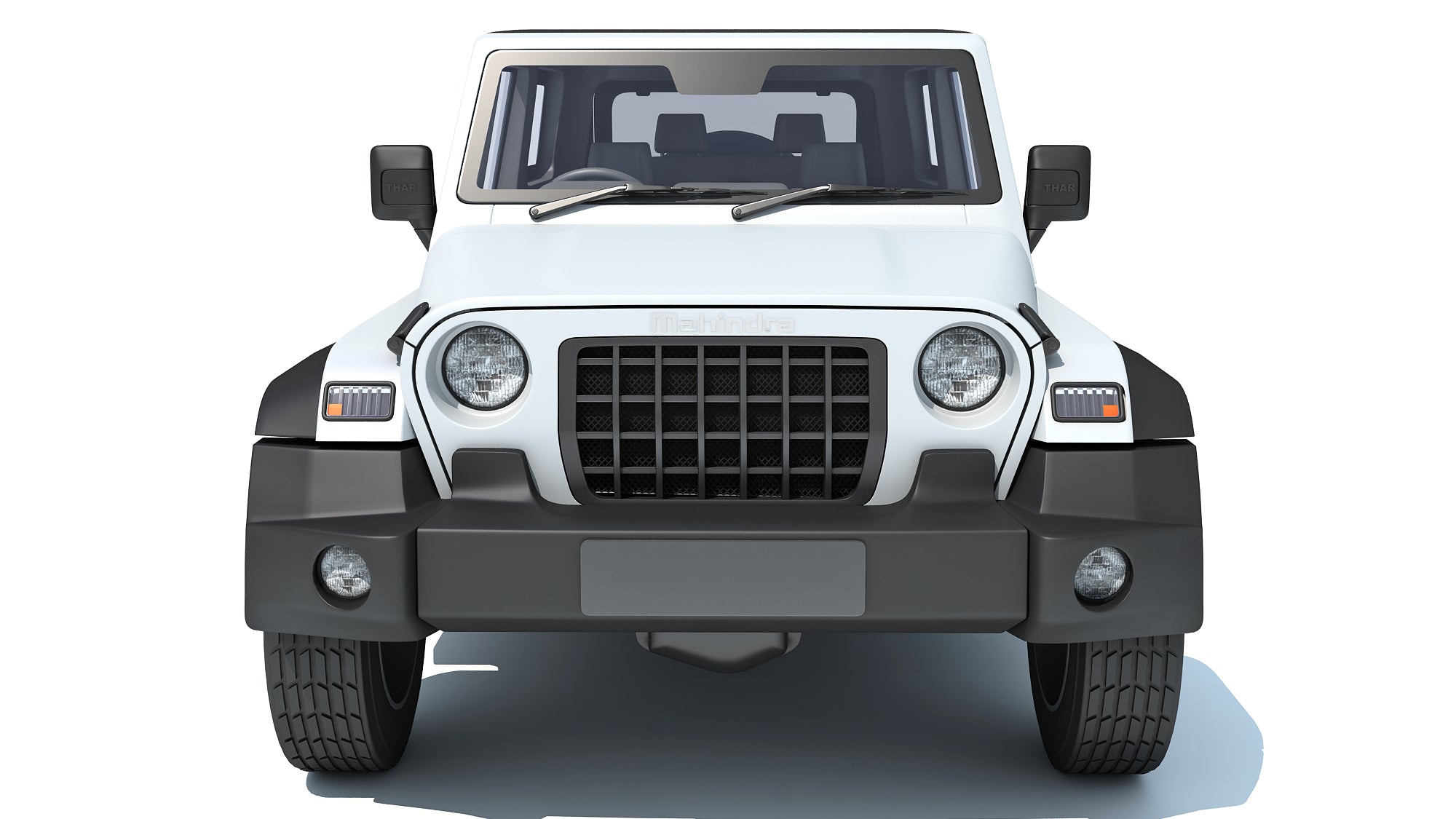 Mahindra Thar Compact SUV 4x4 Detailed Off-Road Vehicle