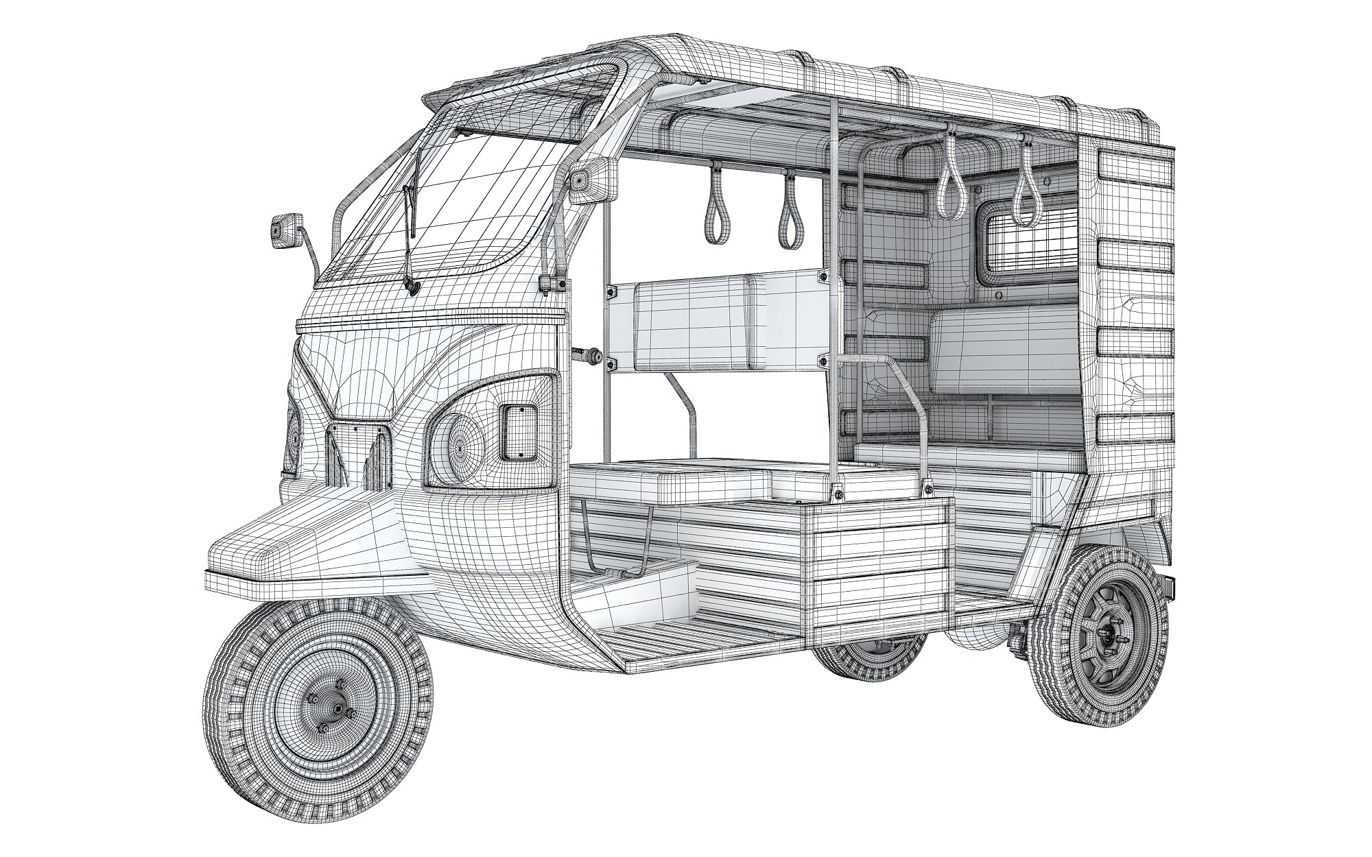 Electric 3 Wheeler Rickshaw