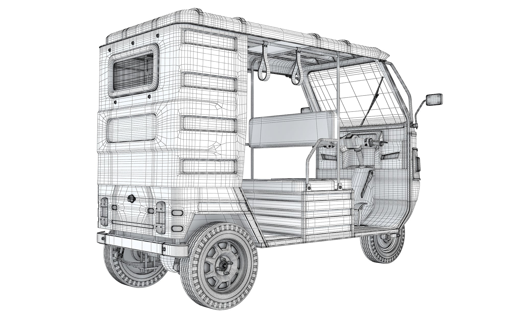 Electric 3 Wheeler Rickshaw