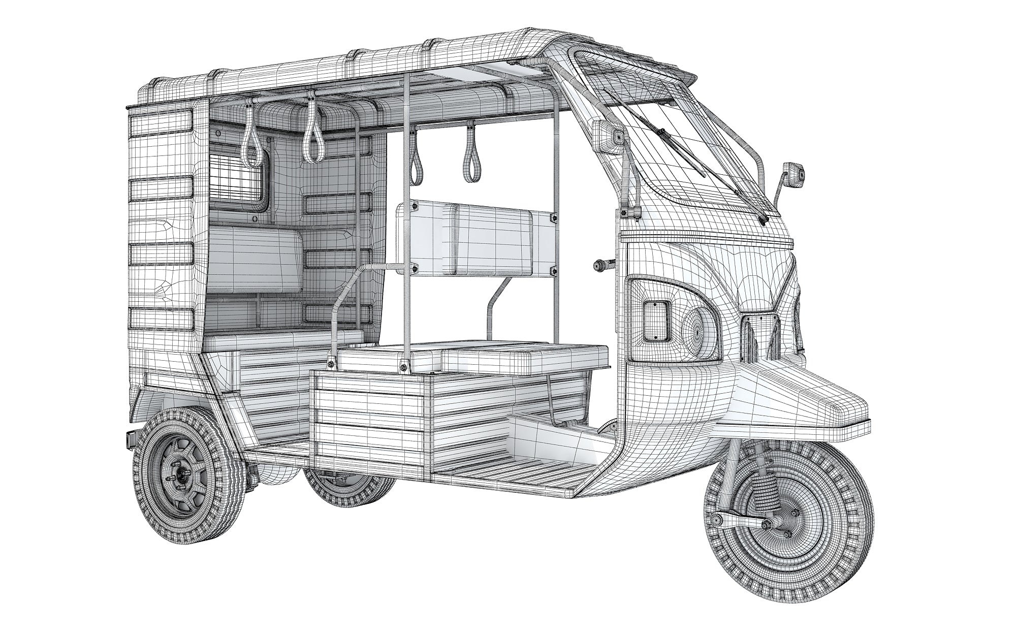 Electric 3 Wheeler Rickshaw