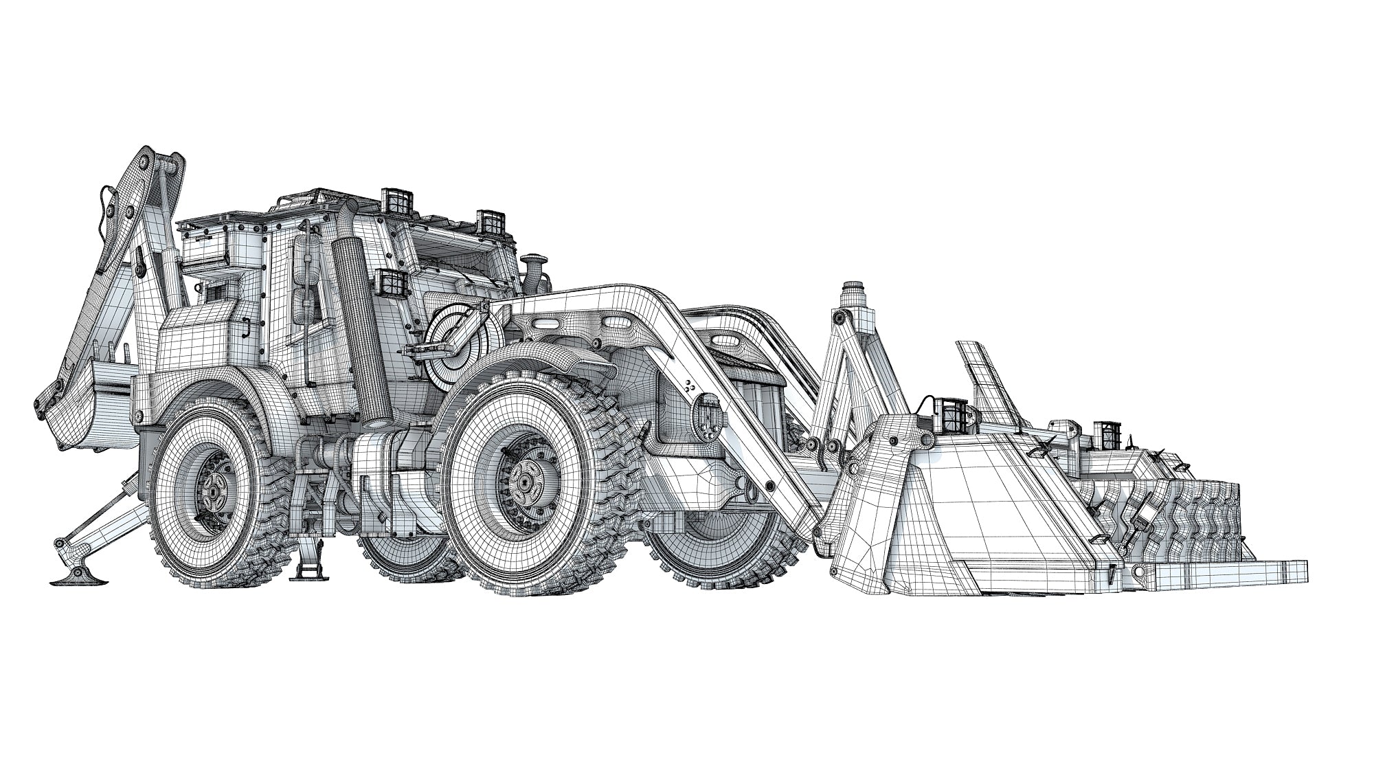Military Excavator