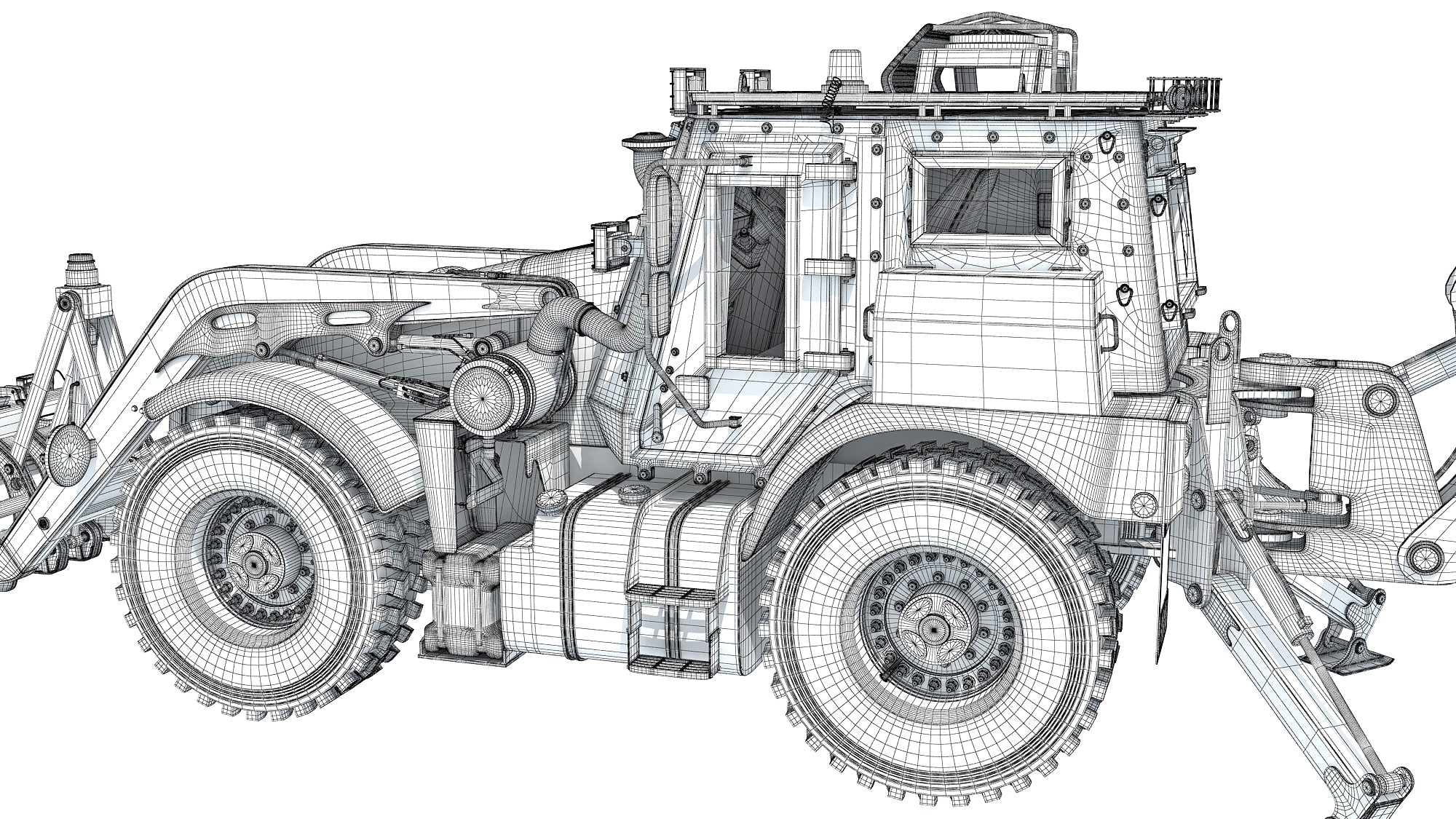 Military Excavator