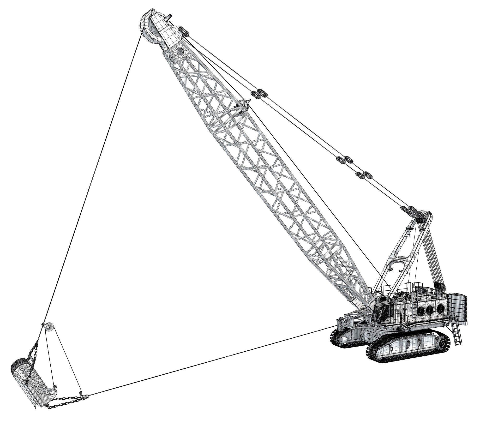 Mining Dragline Excavator