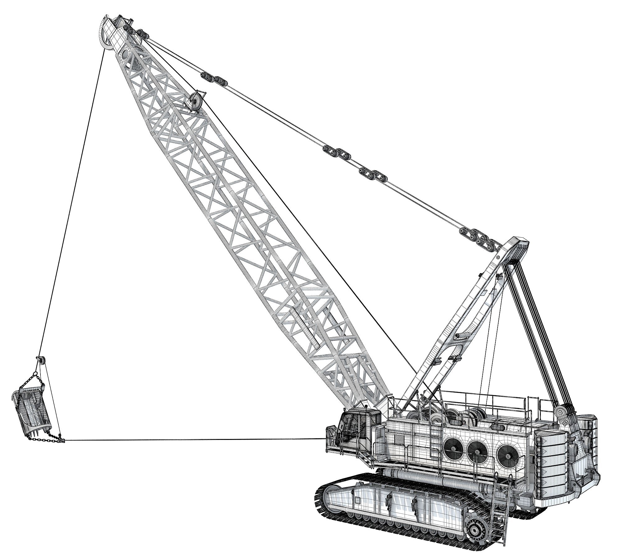 Mining Dragline Excavator