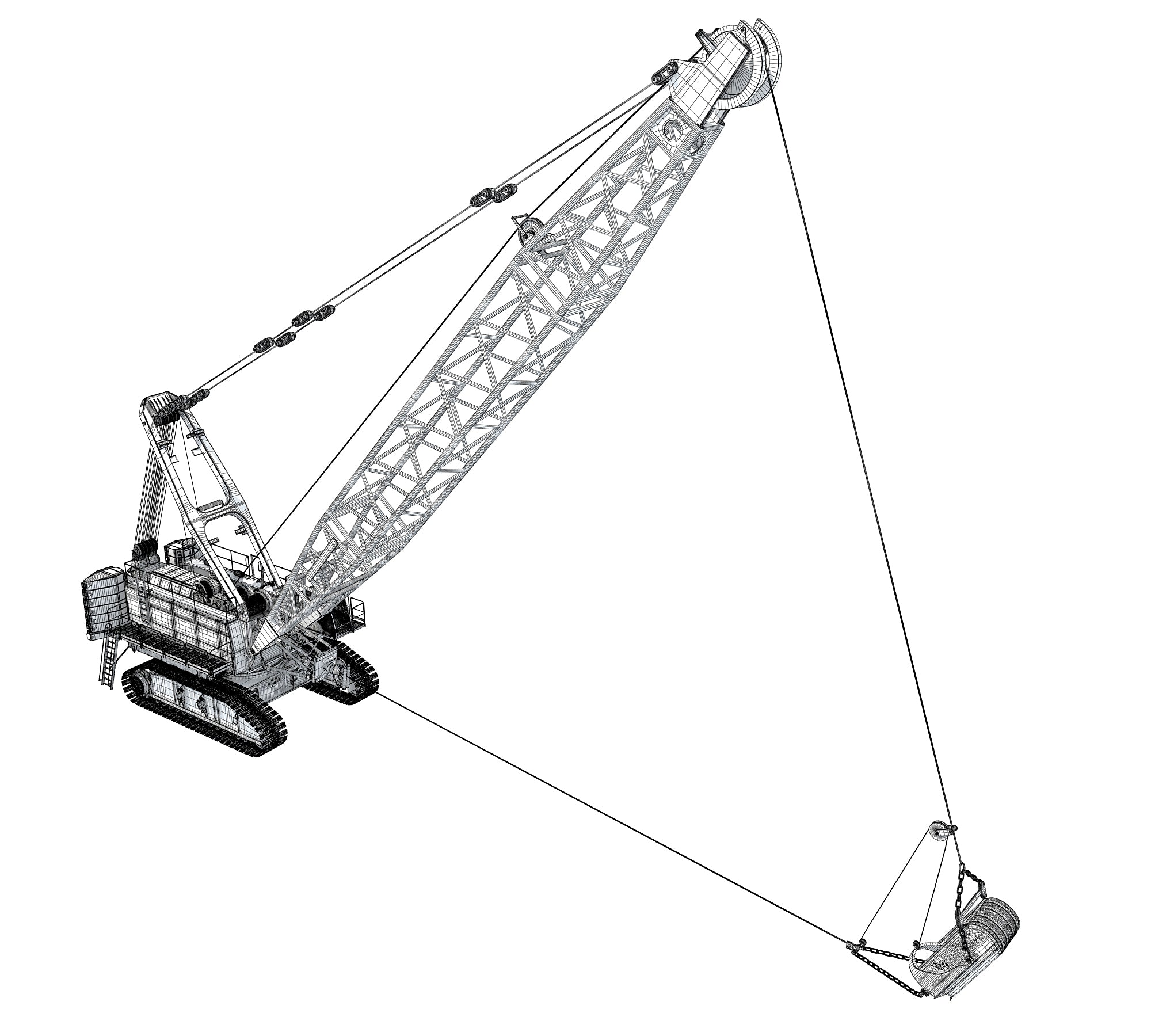 Mining Dragline Excavator