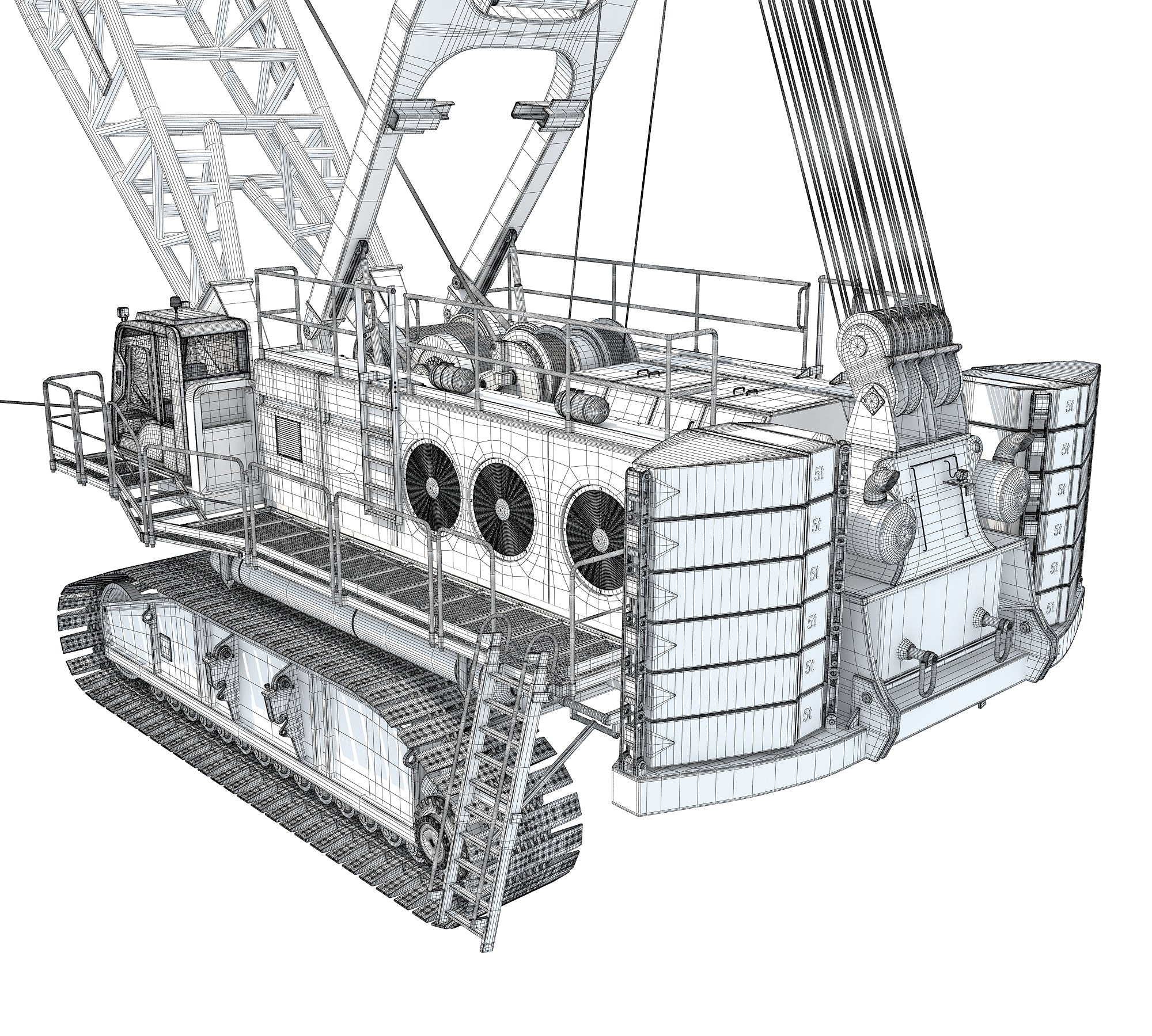 Mining Dragline Excavator