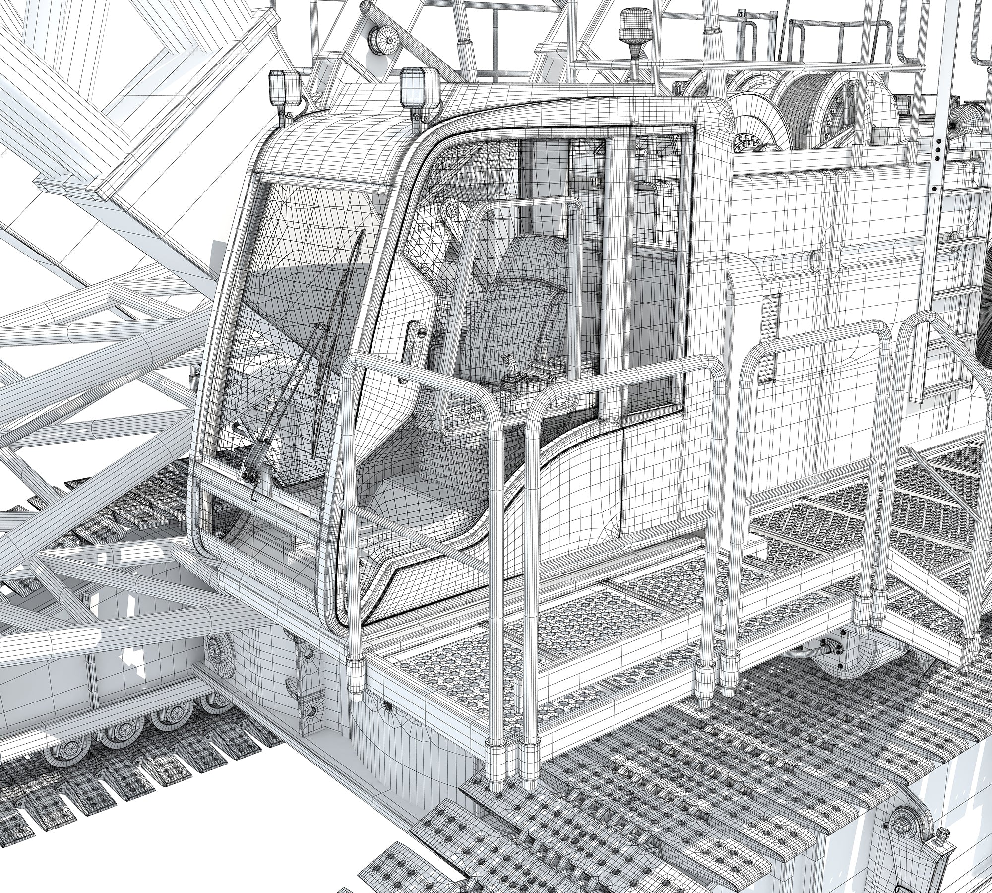 Mining Dragline Excavator