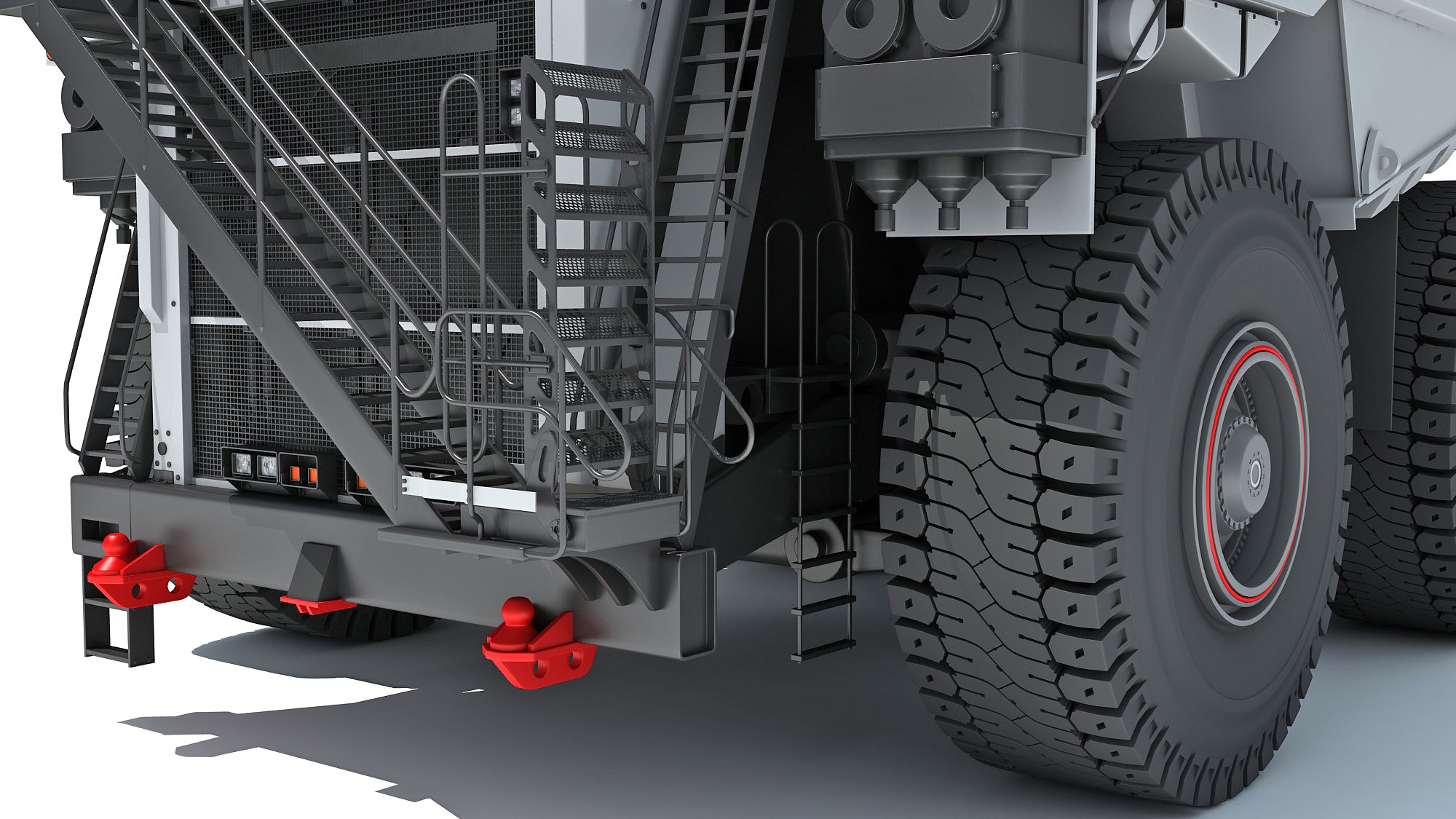 Liebherr Mining Dump Truck 3D Model