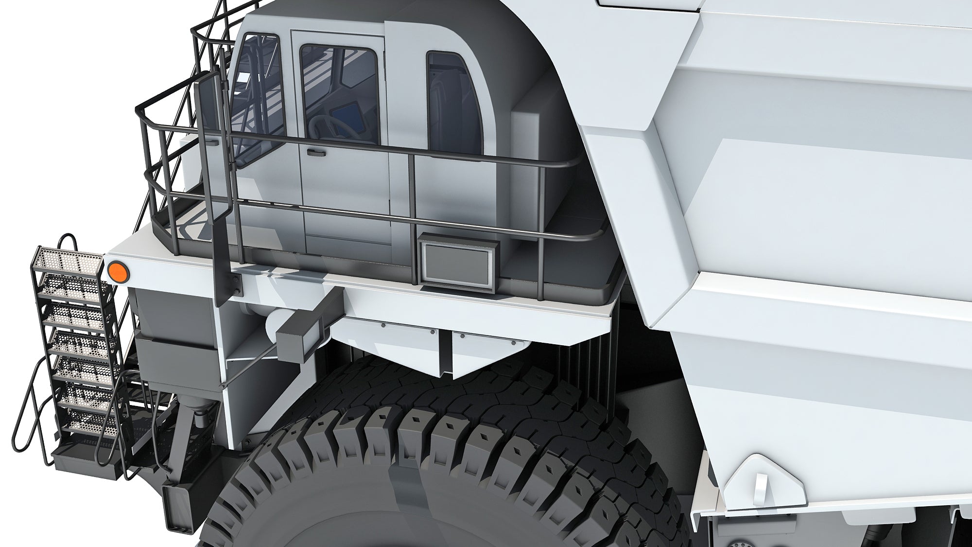 Liebherr Mining Dump Truck 3D Model