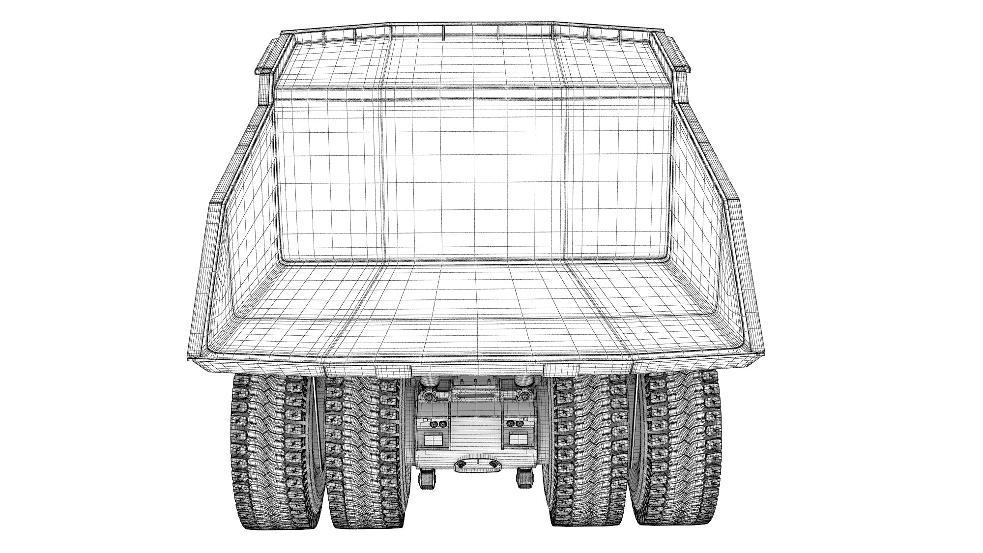 Liebherr Mining Dump Truck 3D Model